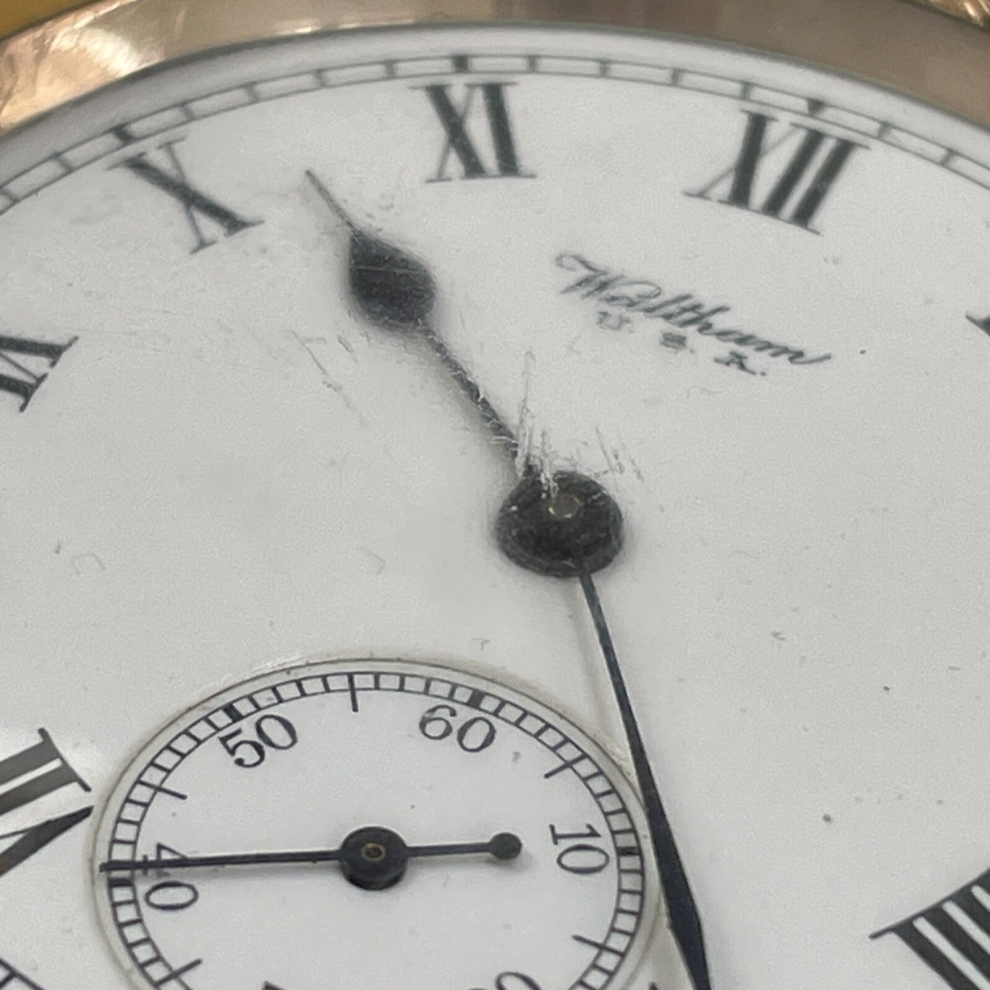 Waltham 1908 Grade 625 Pocket Watch Dennison Star Running Well. REF: CAT