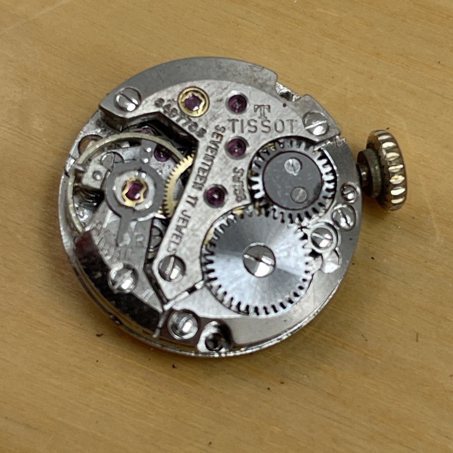 Tissot 709 Movement For Parts Spares Repair H9