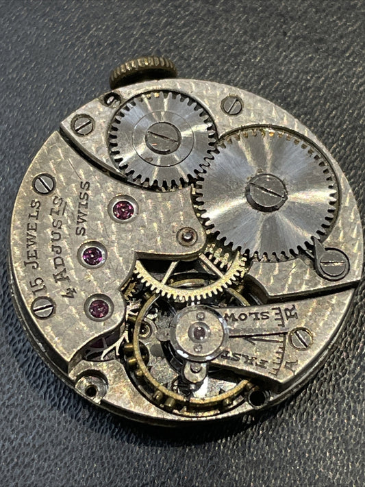 Movado 10.5 Ligne Full Movement  Good Balance Ref K38