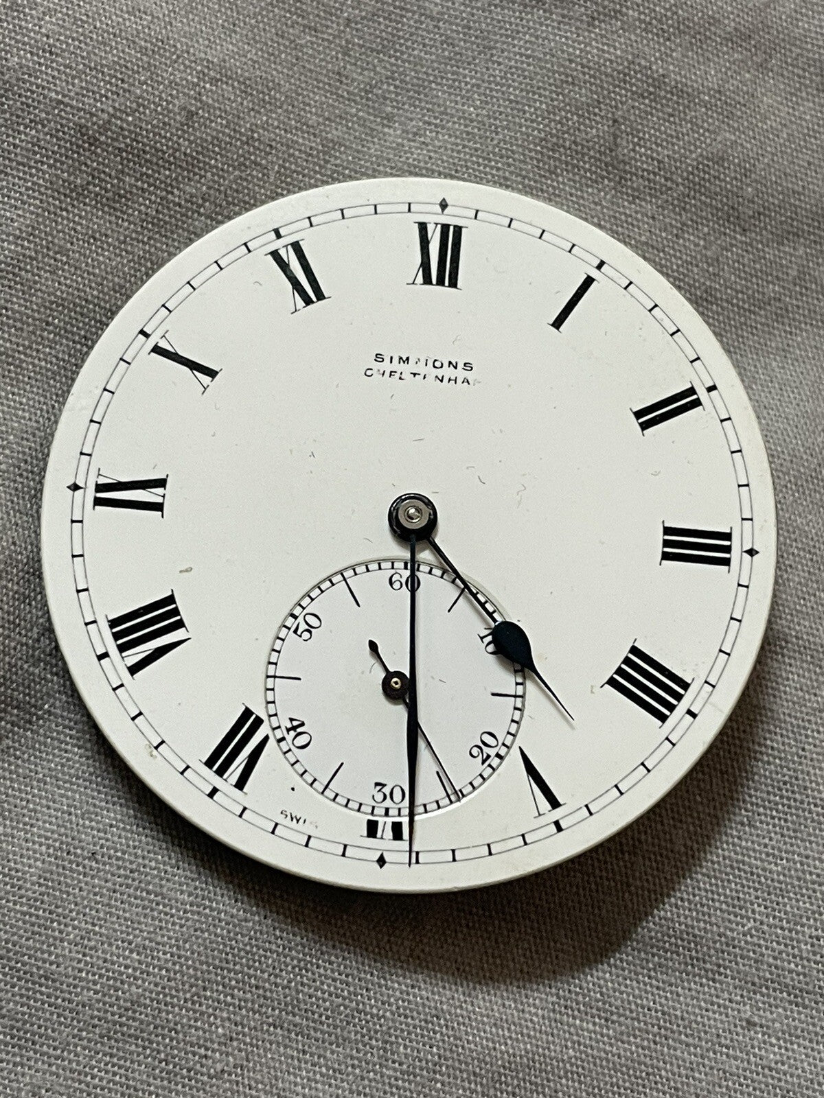 Stauffer Pocket Watch Movement Running XR6