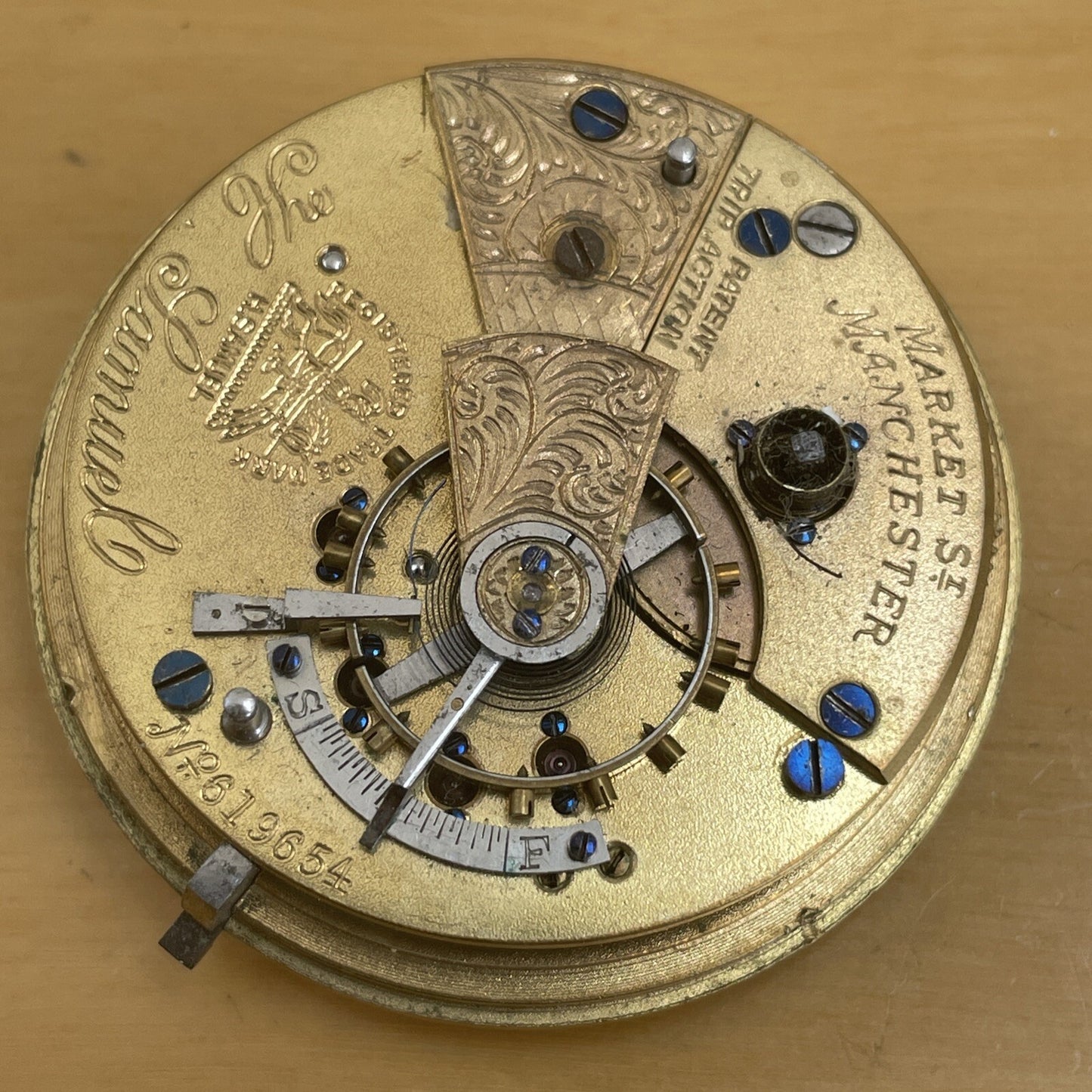 H Samuel 46.3mm Full Movement OK Stiff Balance Ref XR6