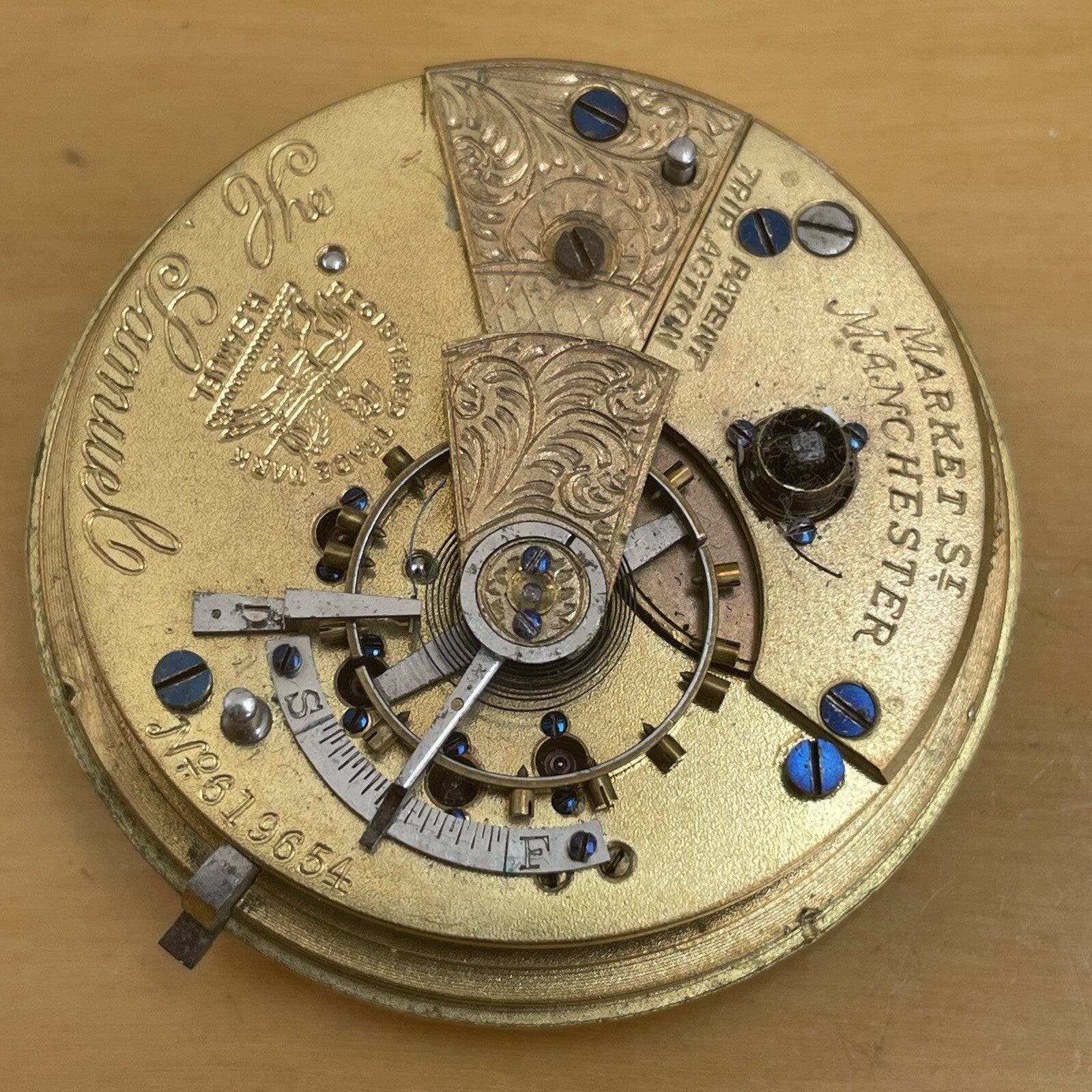 H Samuel 46.3mm Full Movement OK Stiff Balance Ref XR6