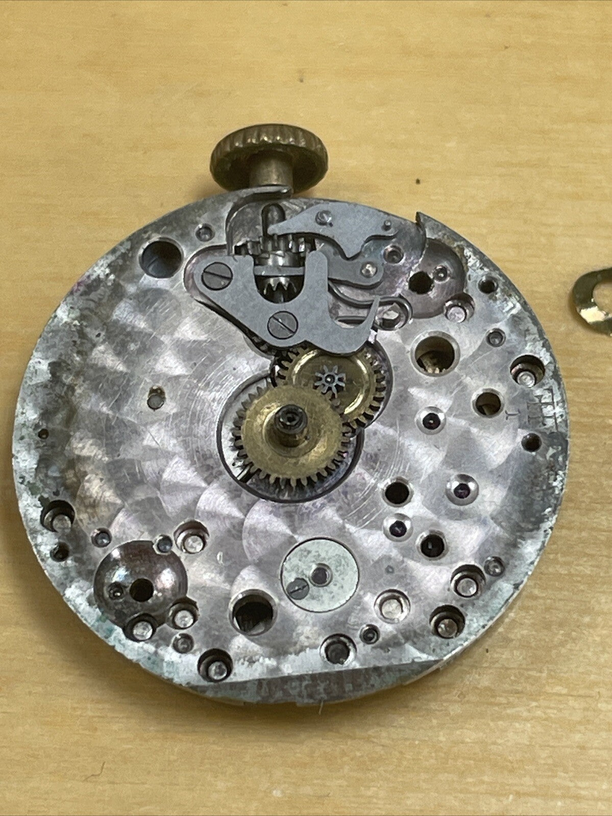 FHF 1 Sweep Seconds Movement For Parts Spares Repair Ticking Reg LG10-3