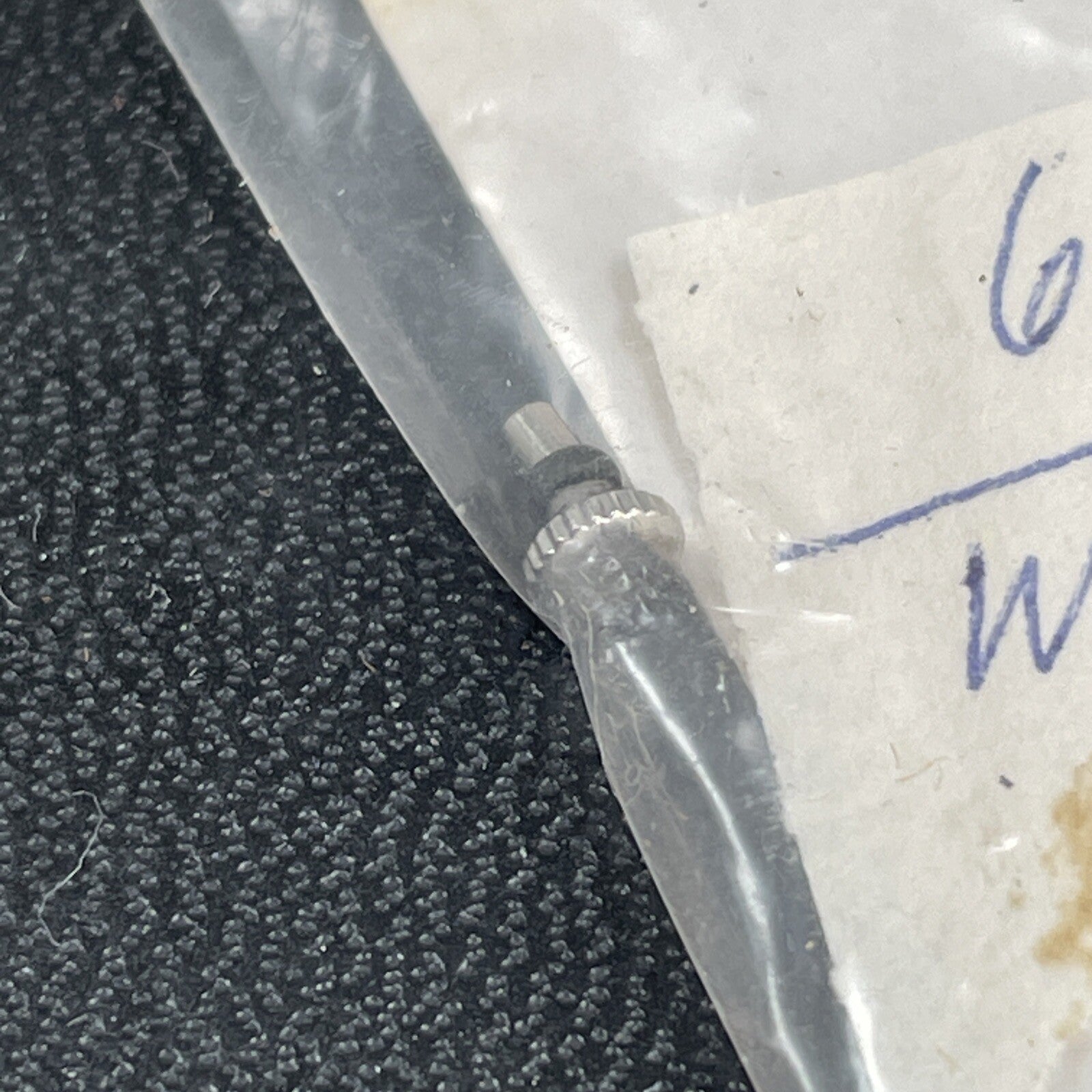 NOS OEM Seiko 6606-9990 SS Winding Crown E59