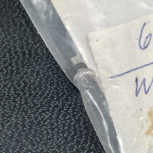 NOS OEM Seiko 6606-9990 SS Winding Crown E59