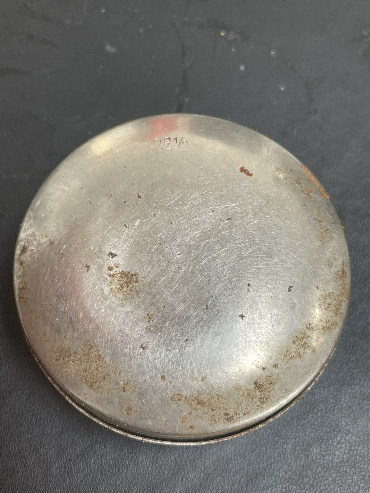 WW1 / WW2 Era Mars Pocket Watch Case Size 22 1/2 52mm Ref LG3