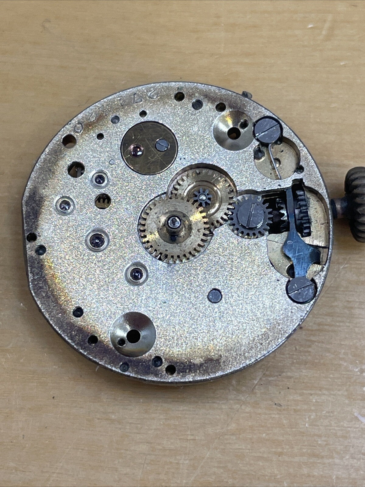 Early 10.5’’’ Pin Set Movement Ticking Ref P