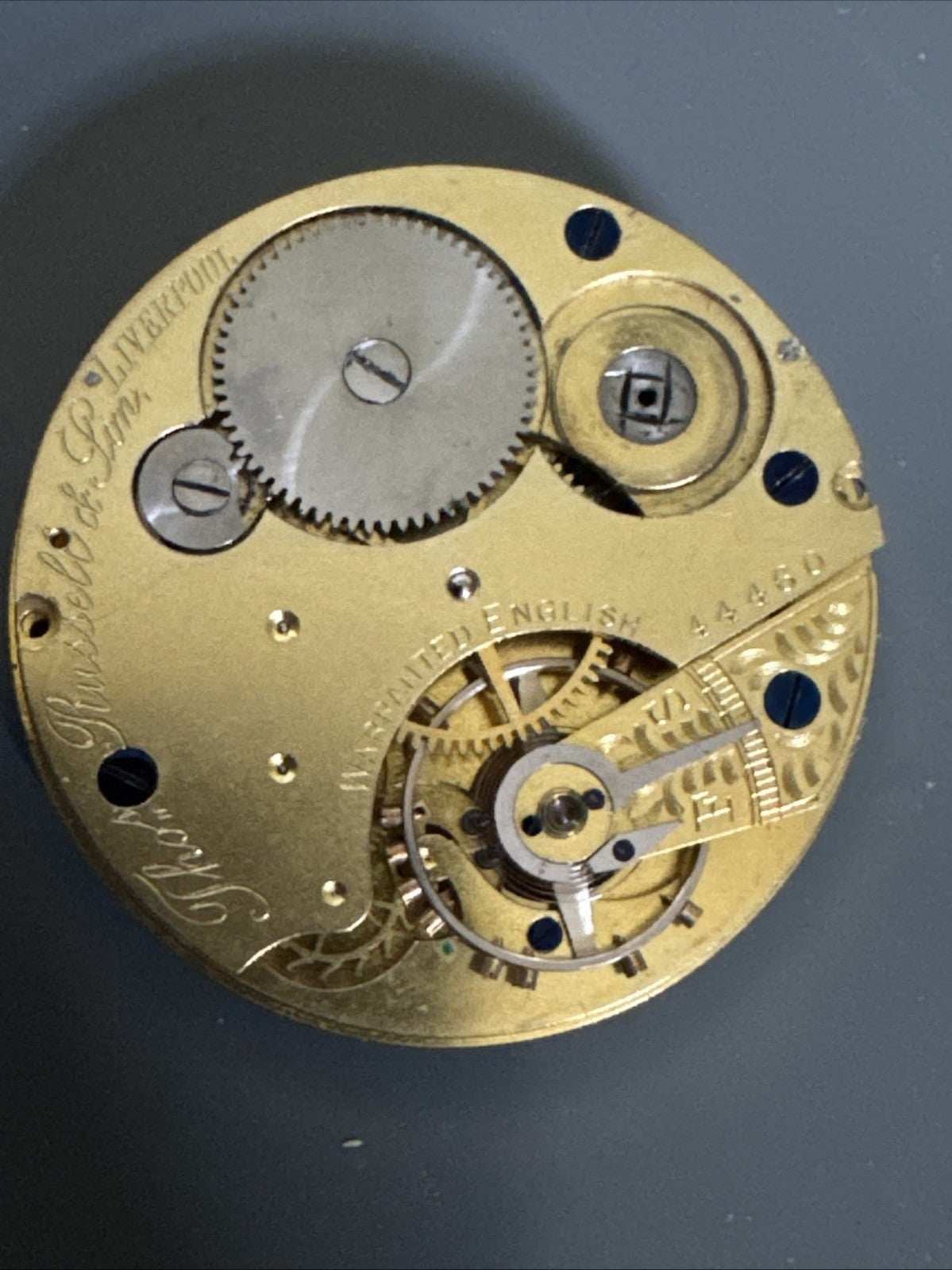 Rotherhams Thomas Russell Movement Ref LG8