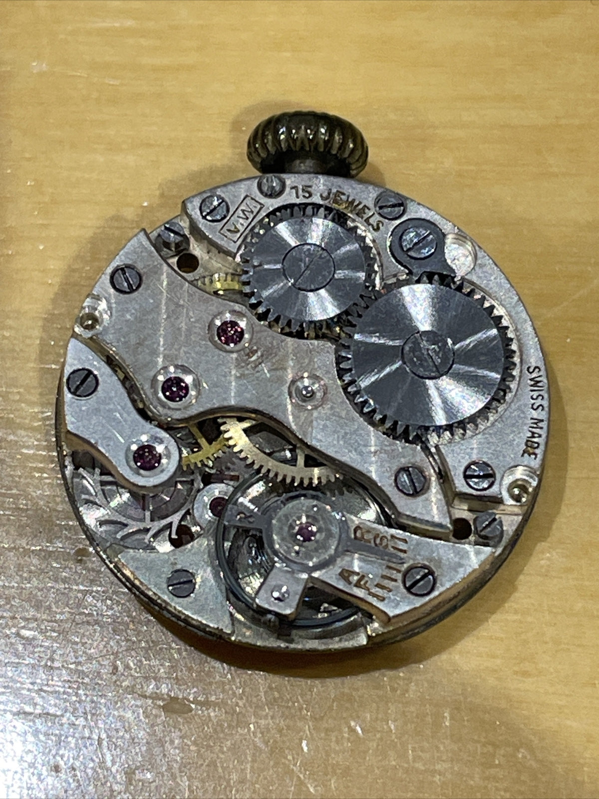 Peseux 80 Full Movement for Parts Spares Repair OK Balance Ref F3