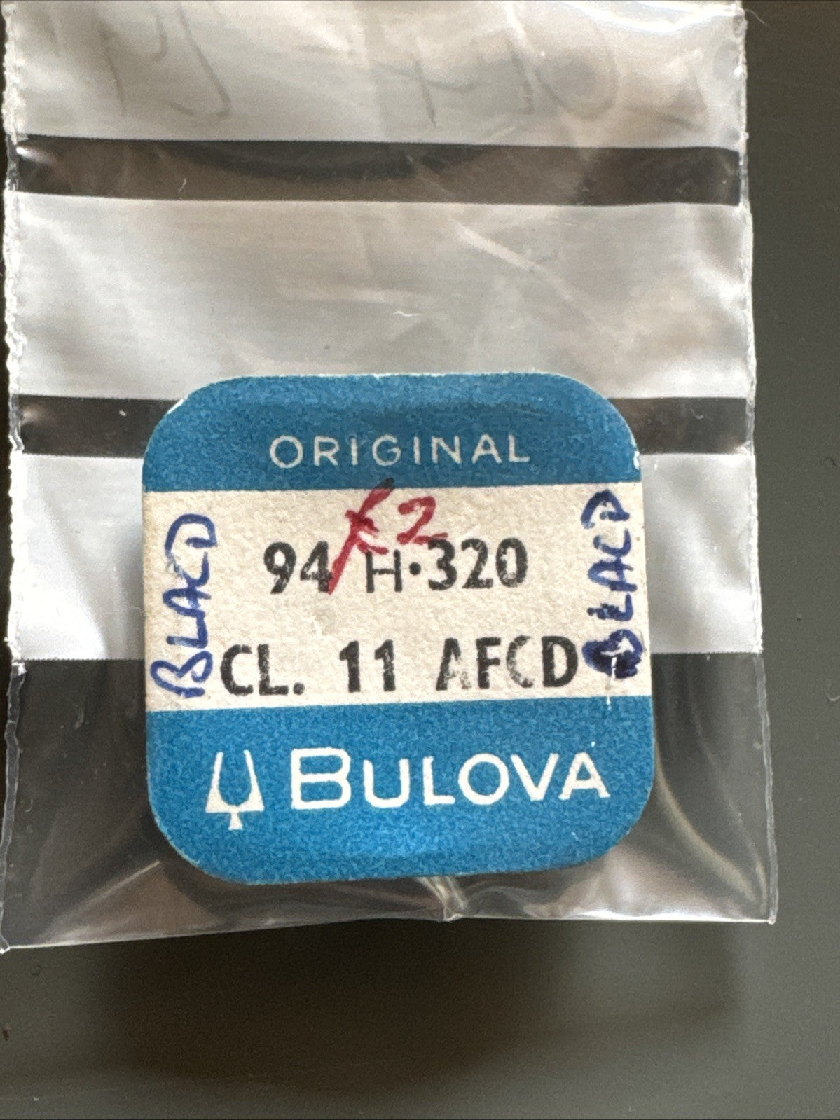 Bulova 11 AFCD Cannon pinion H320 Ref LG14-29