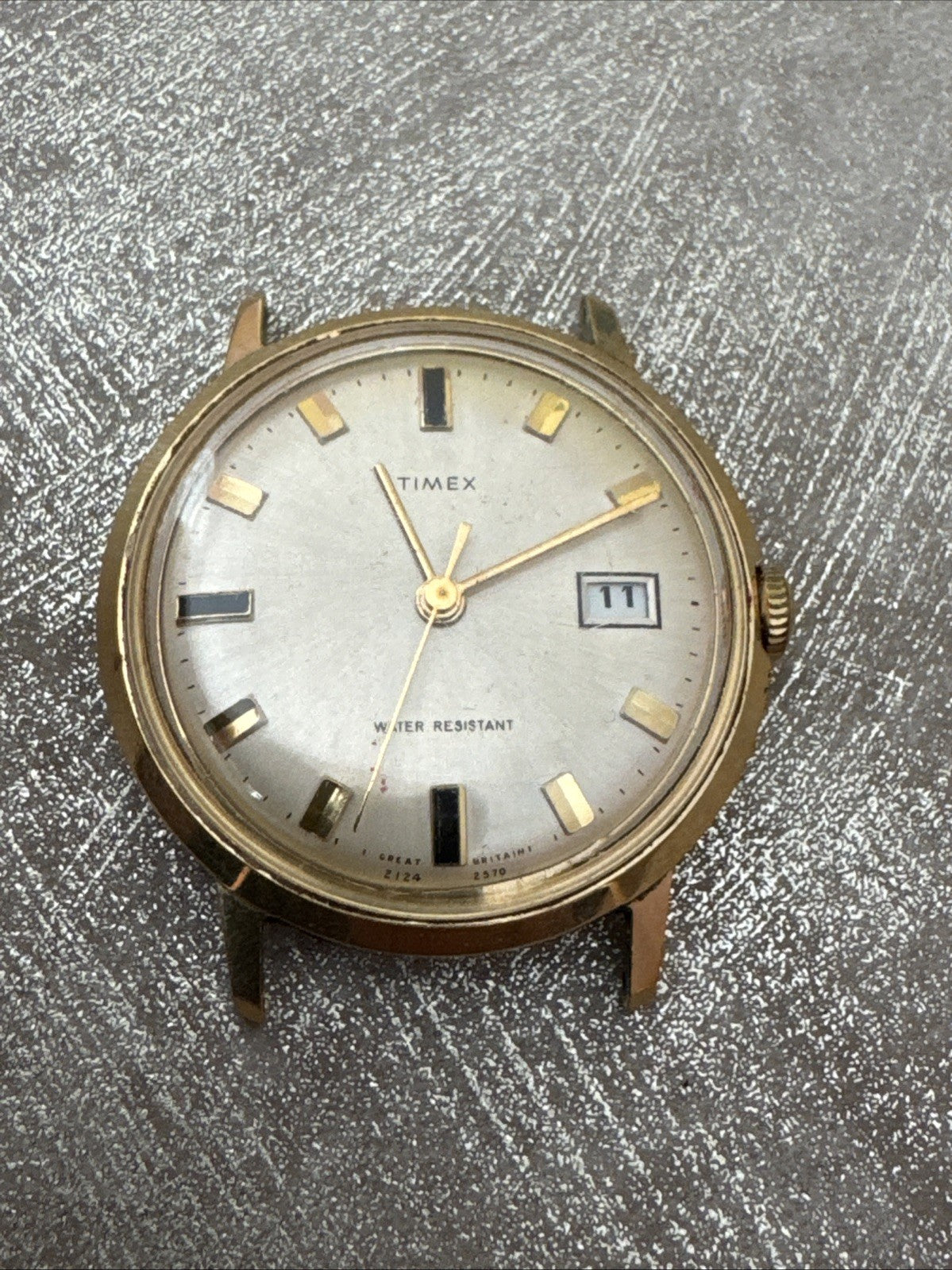 Mens Vintage Timex Mechanical Watch Spares Repair