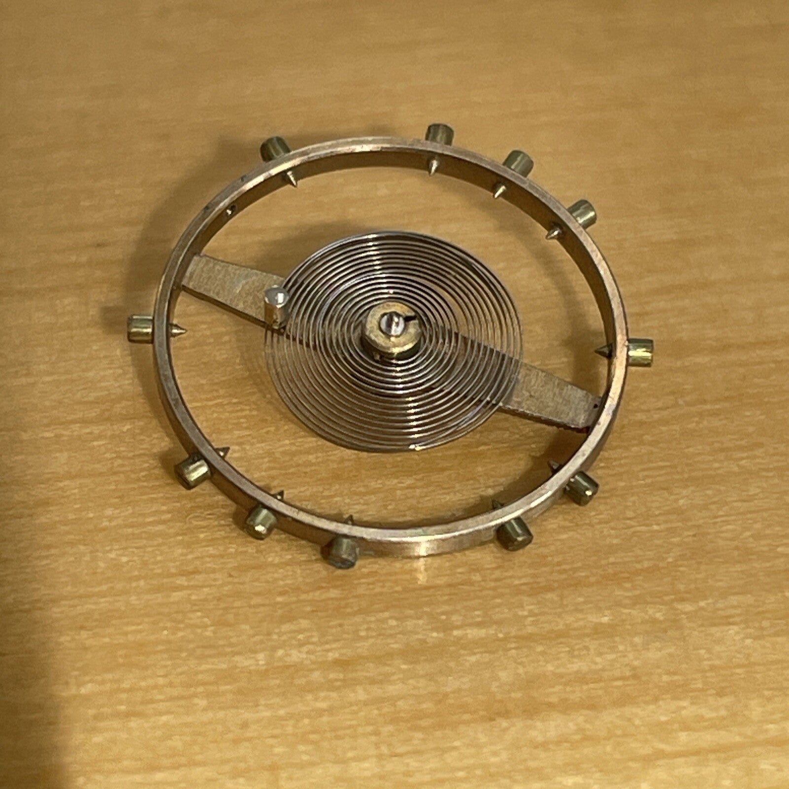 Balance Complete For Cyma Ref 775 GSTP Pocket Watch Needs Restaffing