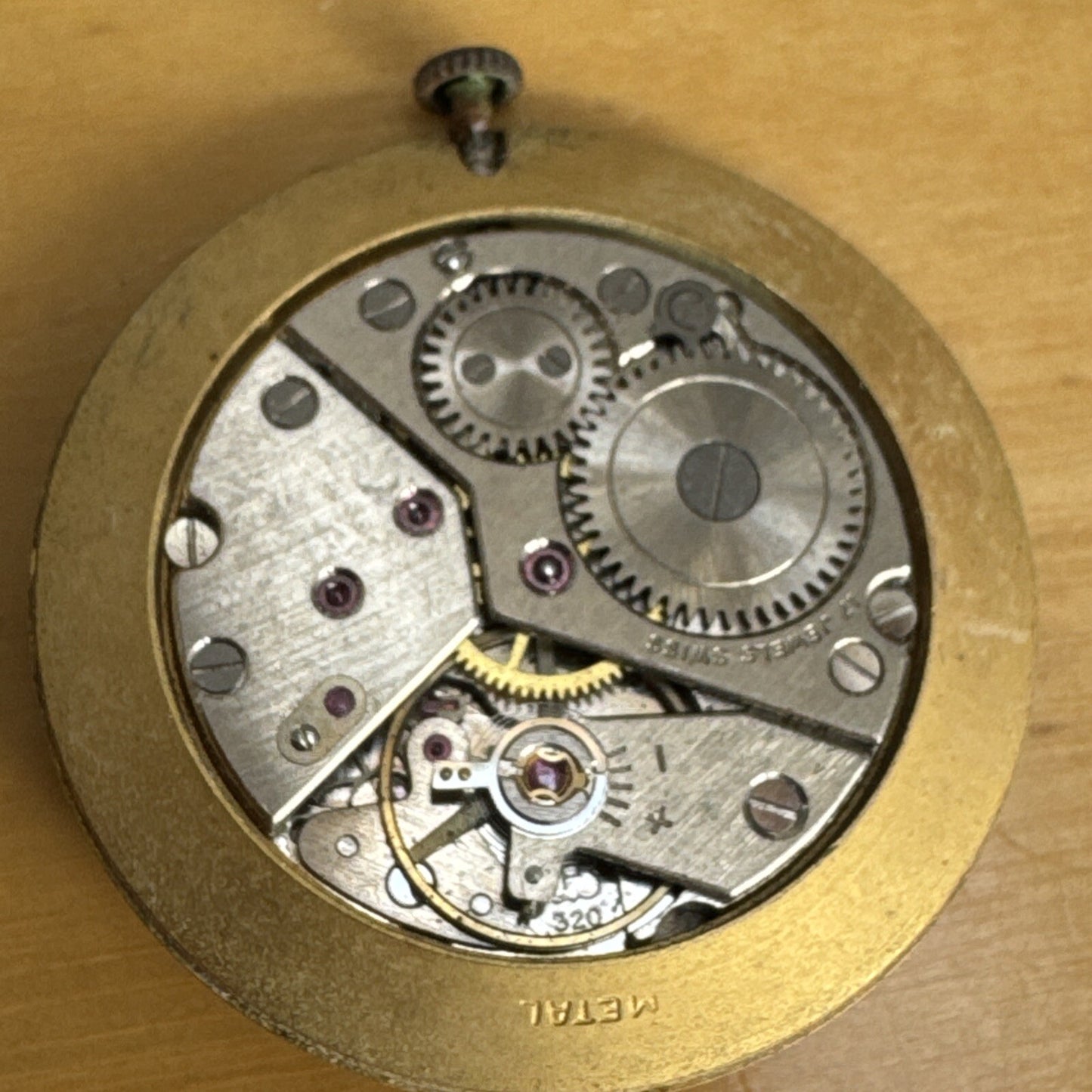 Peseux 320 Movement For Parts Ref N66