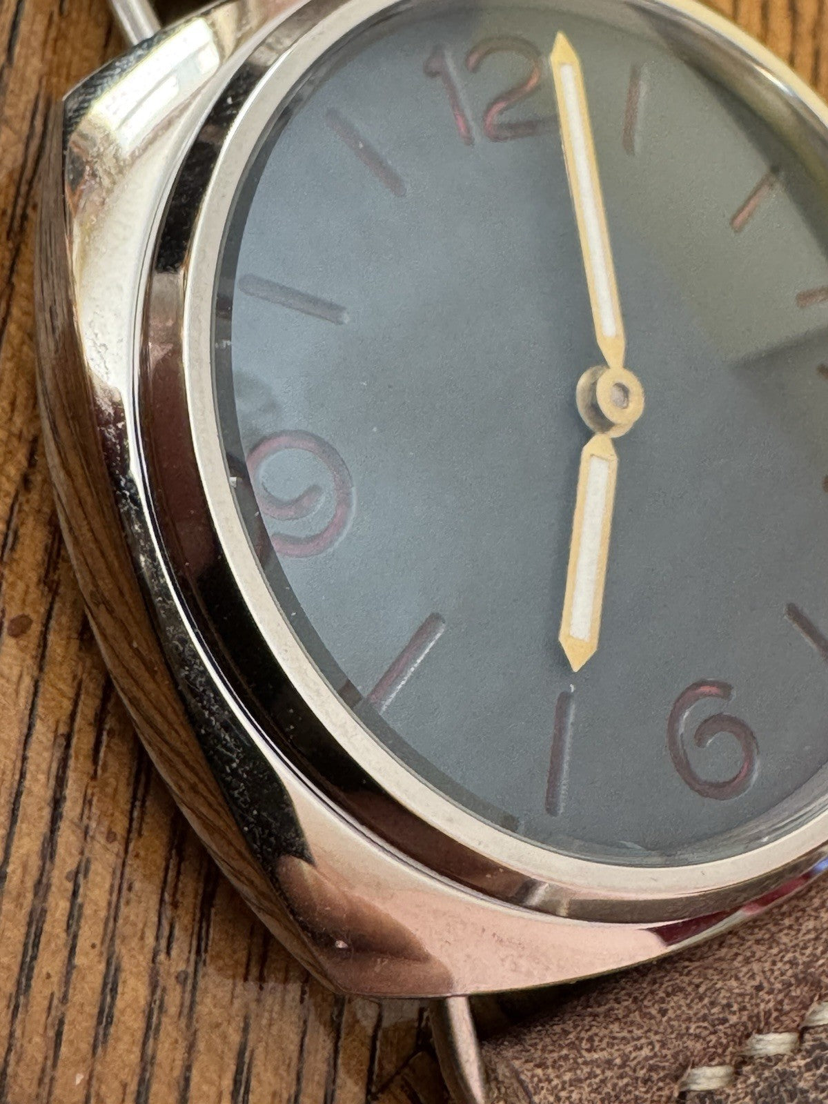 German Diver Style Homage Watch Sea Gull ST36 Custom Dial Hands & Strap