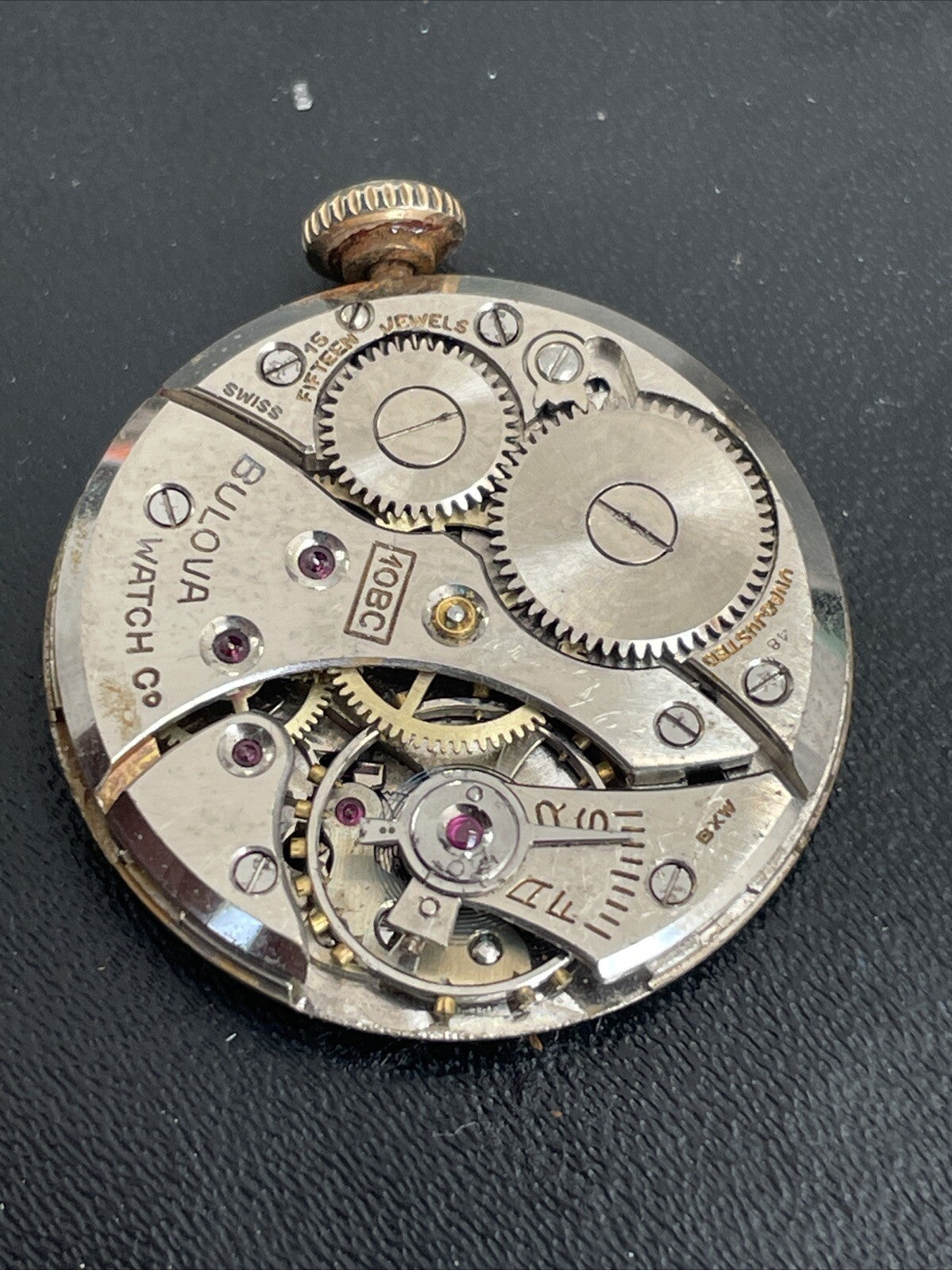 Bulova 10BC Movement Balance Looks OK Ref LG9