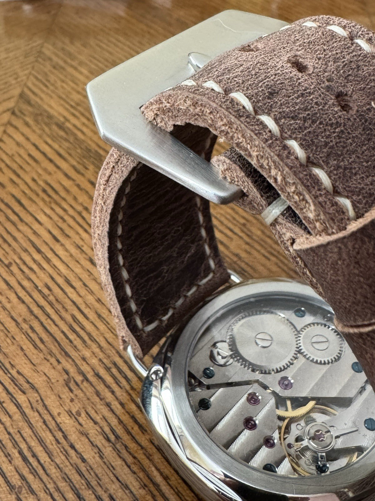 German Diver Style Homage Watch Sea Gull ST36 Custom Dial Hands & Strap