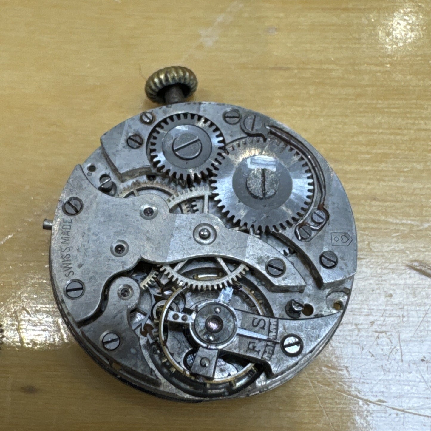 Parrenin Corvoisier 10.5 Ligne Movement For Parts Ref N104