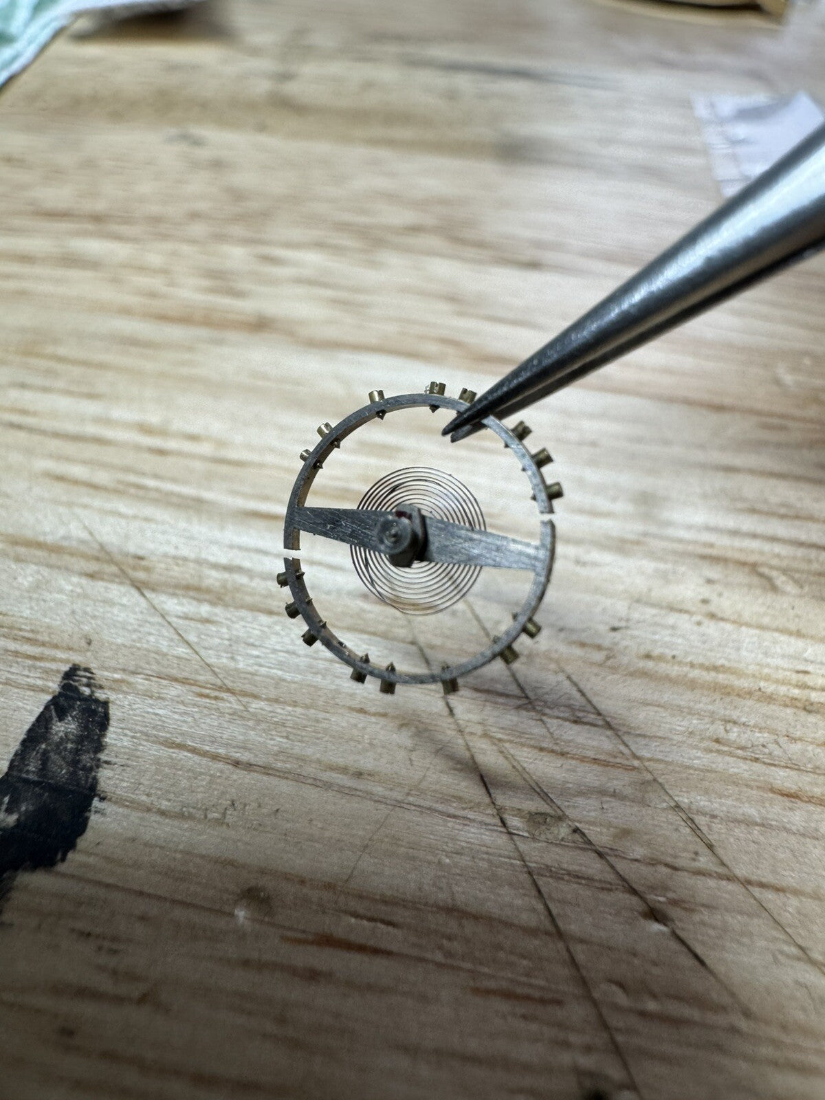 Cyma Dirty Dozen Balance Complete Ref 234 Breguet Overcoil Hairspring Ref LG0-Z