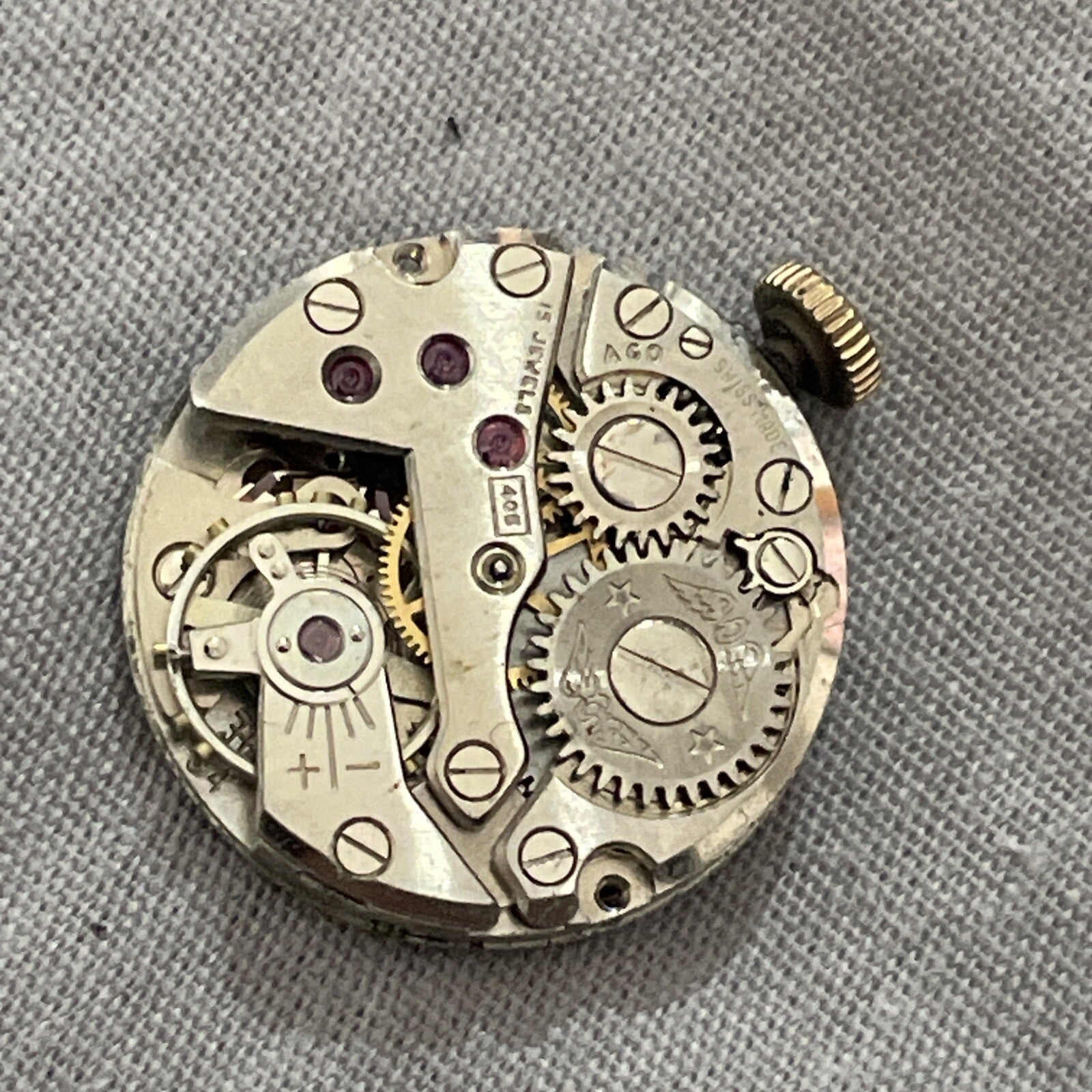 FHF 34 Movement For Parts Spares Or Repair Good Balance