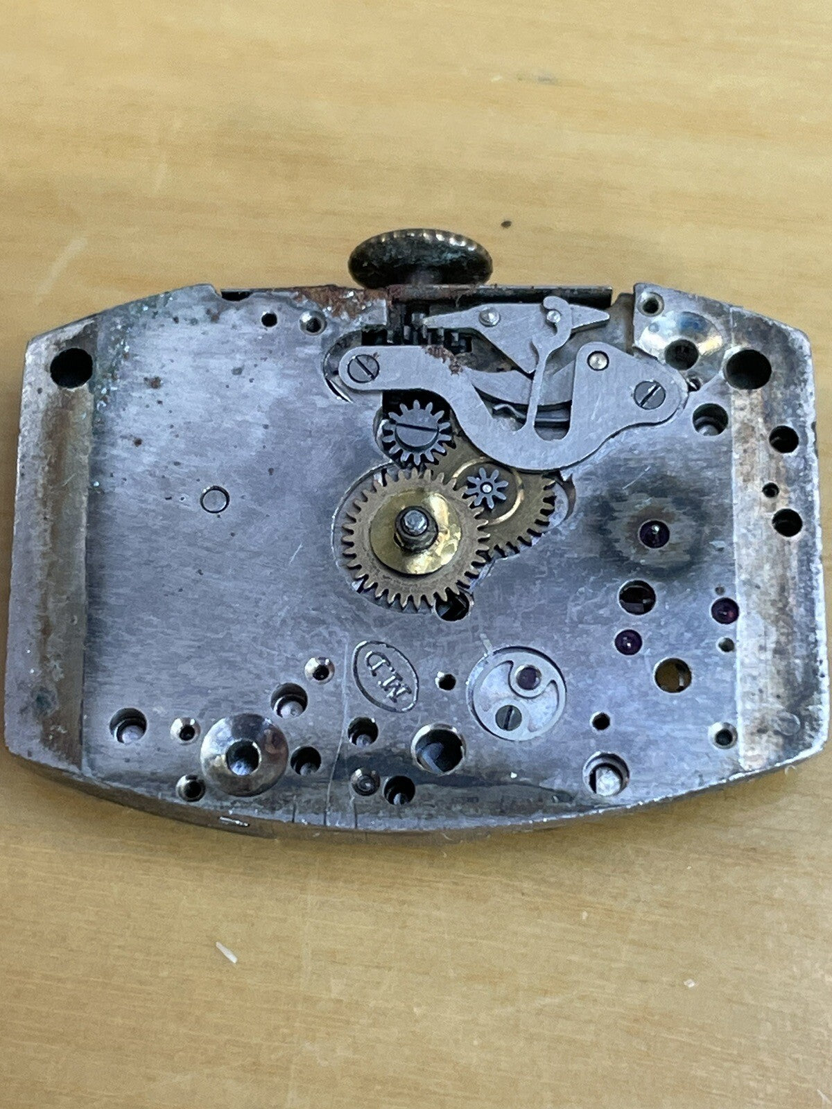 Peseux 110 Watch Movement  Ticks / Stops Ref J54