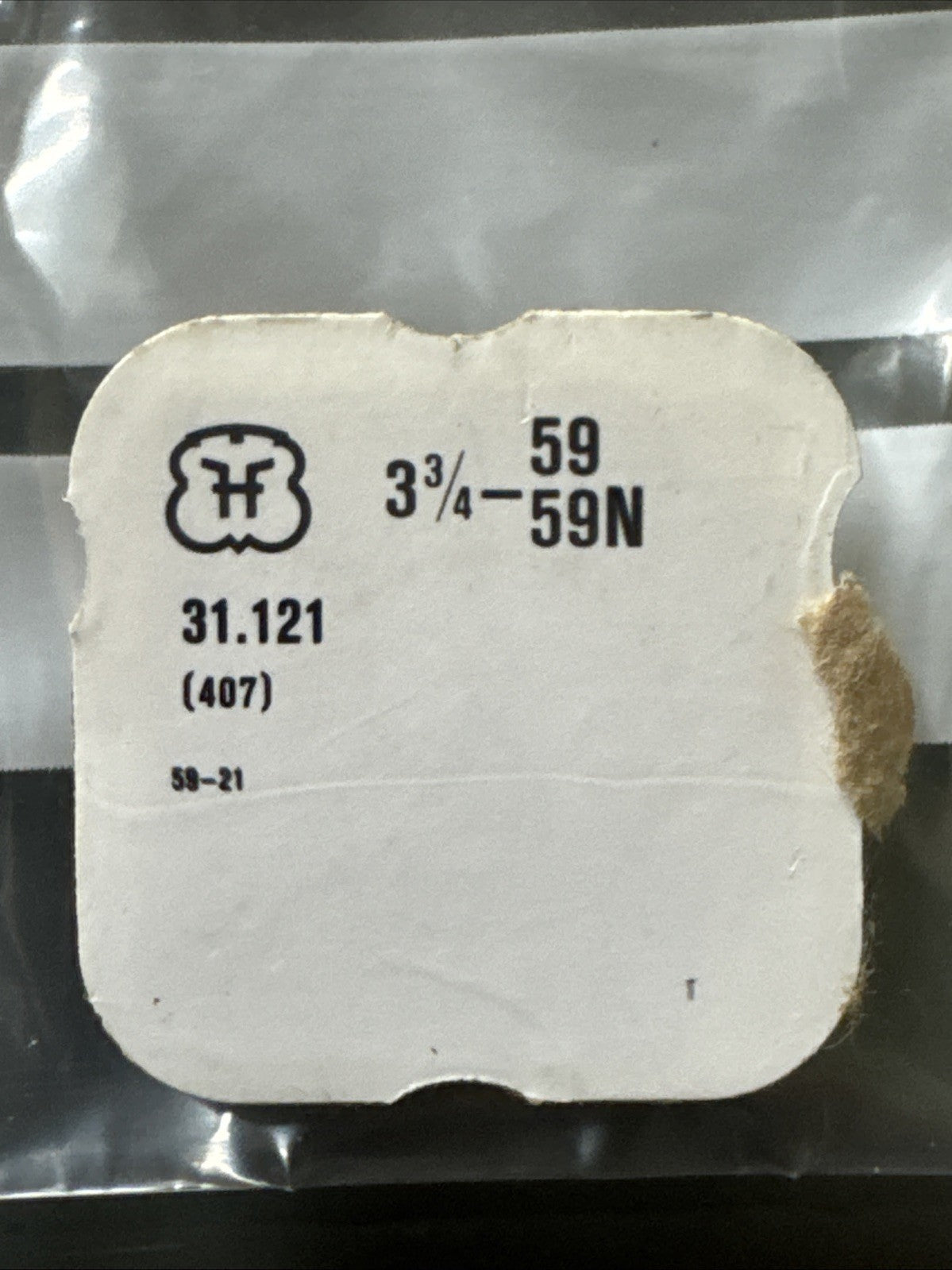 FHF 59 59N Winding Pinion X1 #407 Ref LG10-54