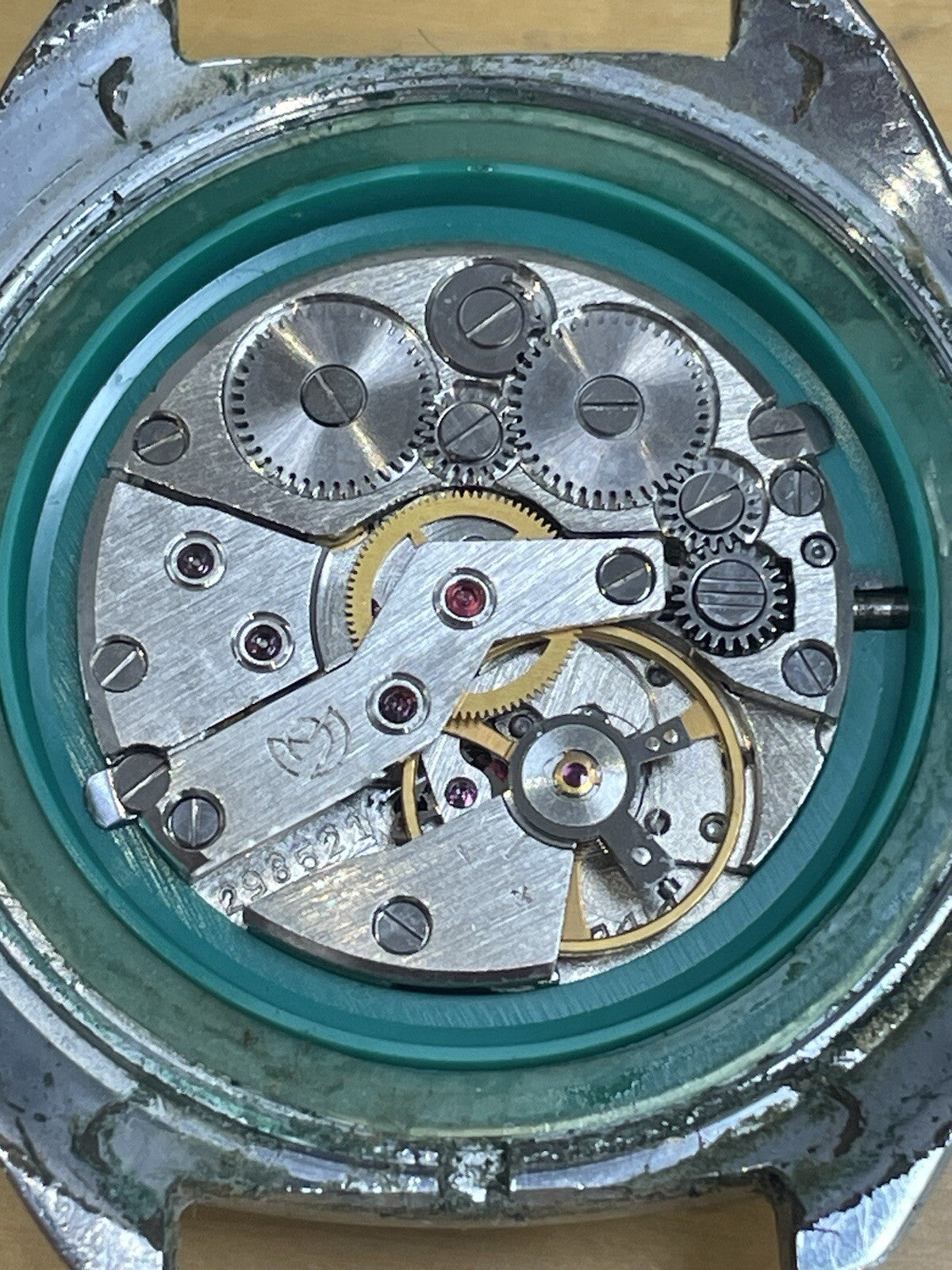 Mens Vintage Slava 2414 Twin Power Watch Running Ref P