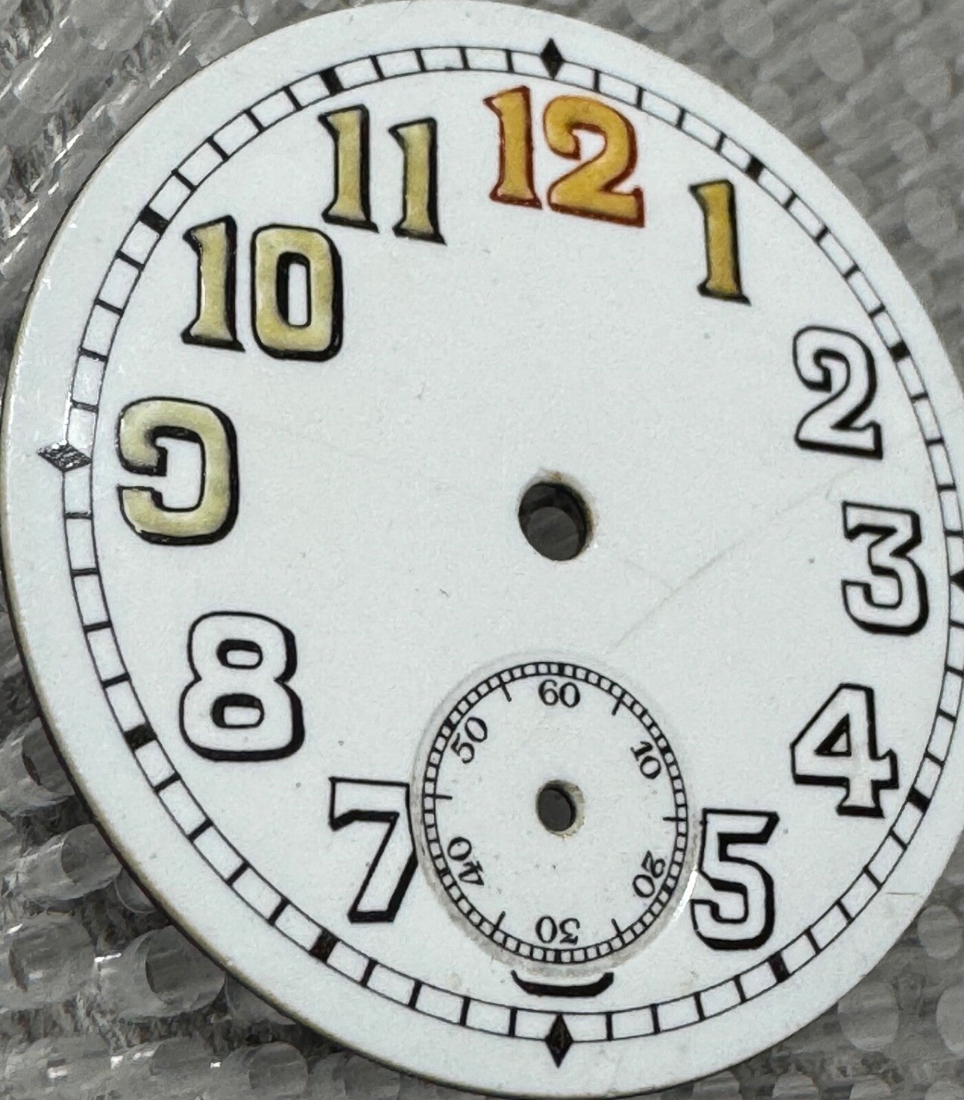 Vintage Watch Lume Restoration Custom Mixed Aged Super Luminova