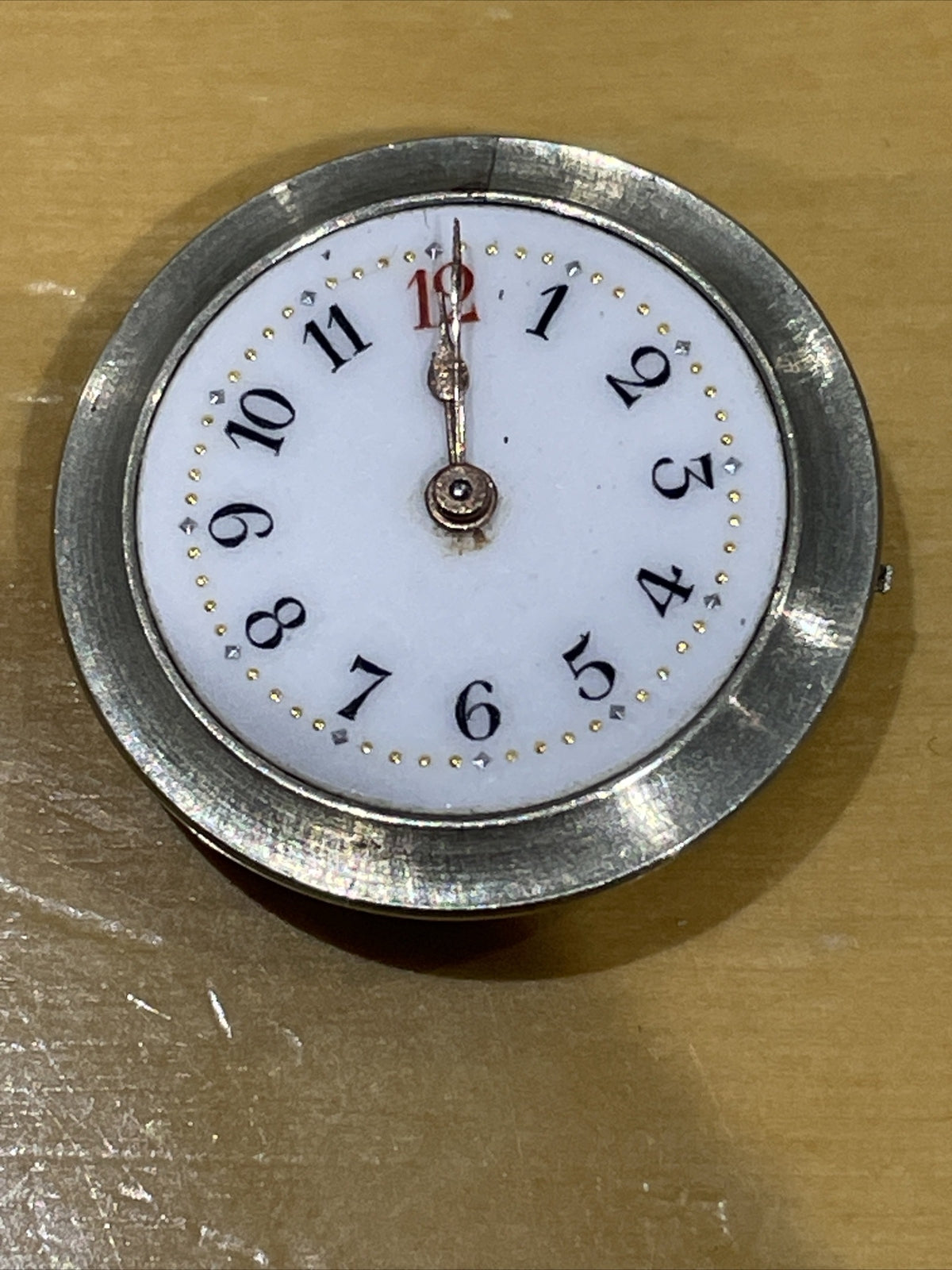 High Grade Pin Set Movement for Parts Spares Repair OK Balance Ref FU