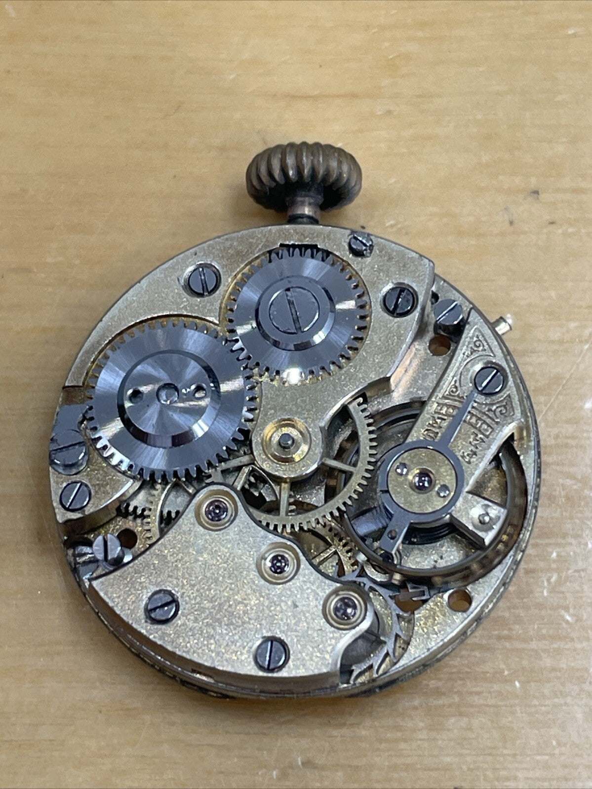 Early 10.5’’’ Pin Set Movement Ticking Ref P
