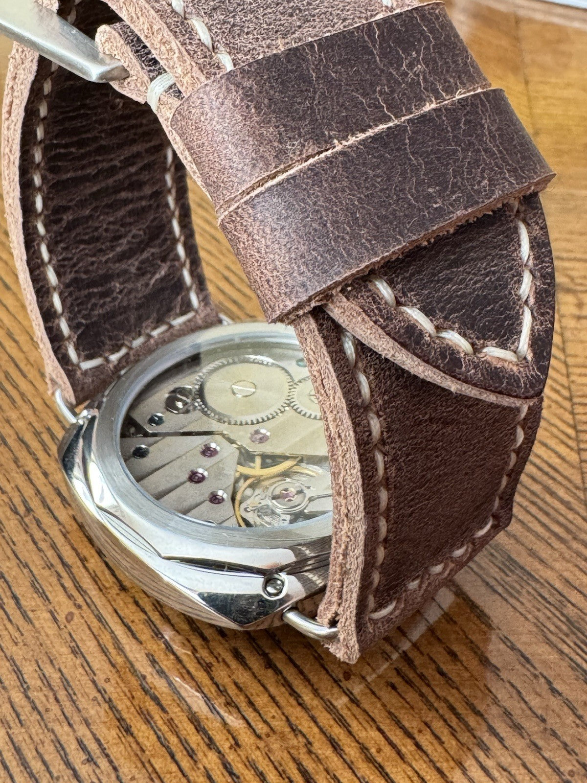 German Diver Style Homage Watch Sea Gull ST36 Custom Dial Hands & Strap