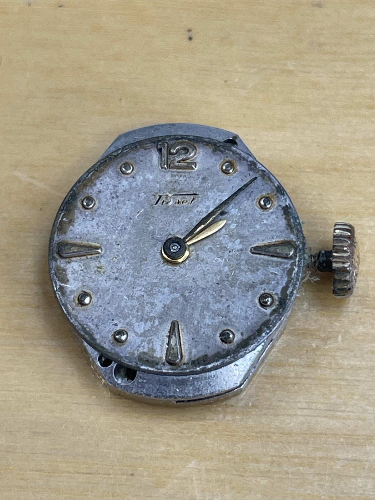 Tissot 15.3 Movement Ok Stiff Balance Ref P