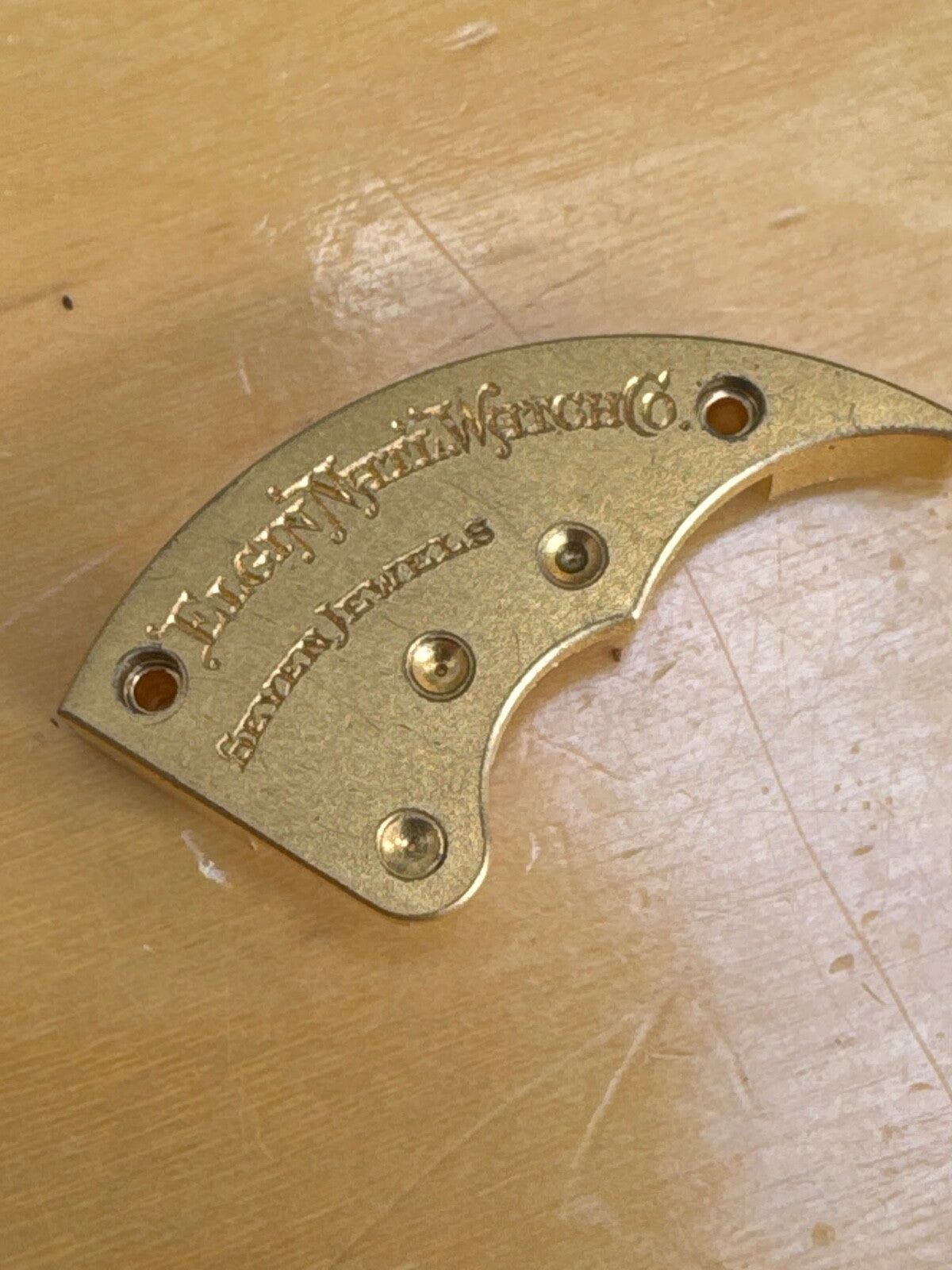 Elgin 16s Spare Parts Model 7 Grade 293 Class 110