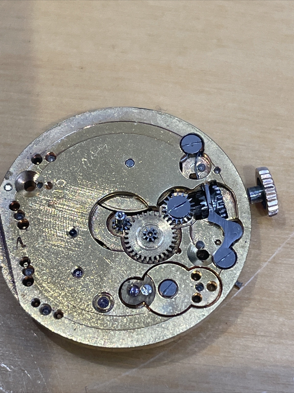 Early Pin Set Cylinder Watch Movement for Parts Spares & Repair Ticking Ref FB