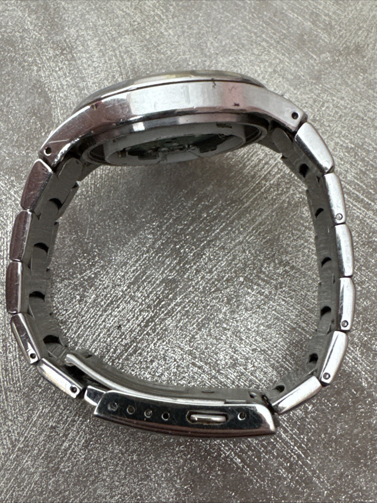 Mens Vintage Timex Quartz Chronograph Watch Spares Repair