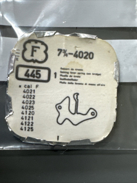 Felsa 4020 Setting Lever Spring X1 #445 Ref LG11-59