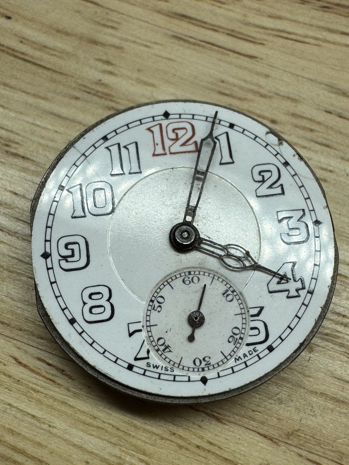 Revue 13 Ligne Trench Watch Movement Negative Set Ref LG0-6