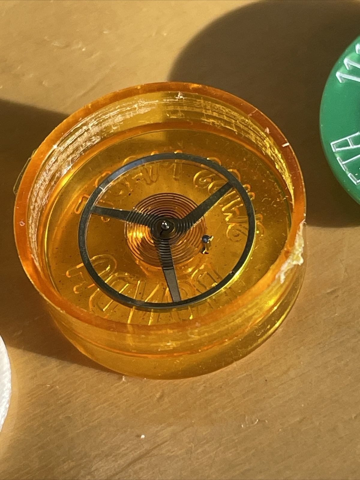 NOS CWC Hamilton W10 Balance Complete ETA 2750 Hamilton 649 Ronda