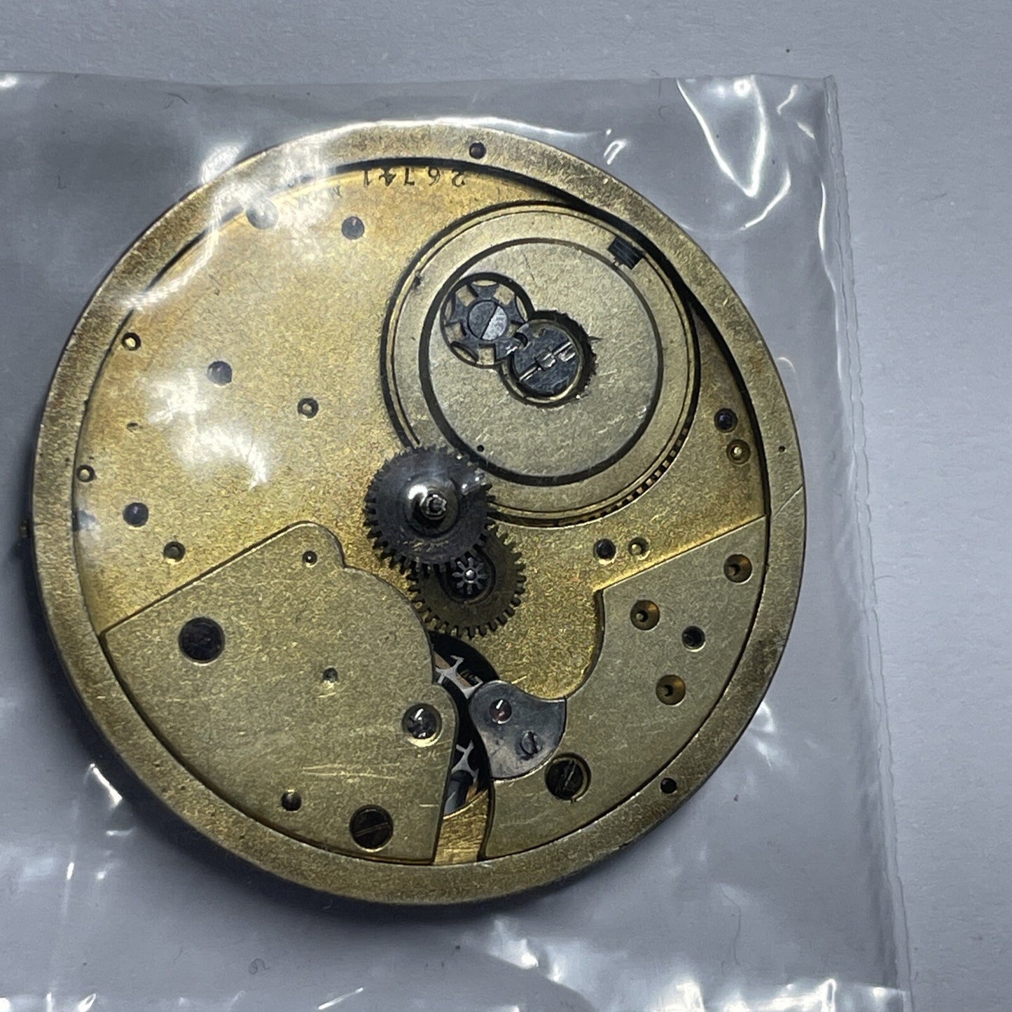 Badollet Geneve Movement For Parts Spares Repair Good Balance Ref E