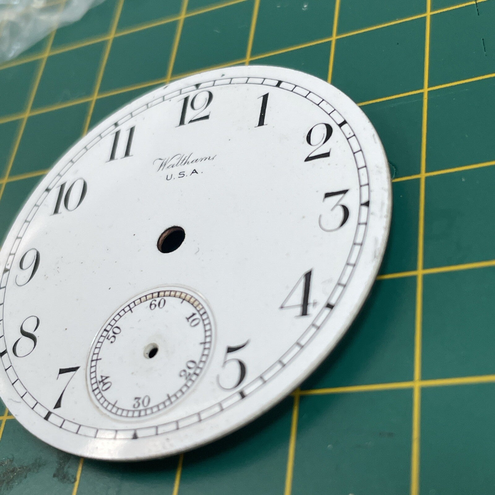 Waltham 16S Pocket Watch Single Sunk Dial Hunter Ref LG11