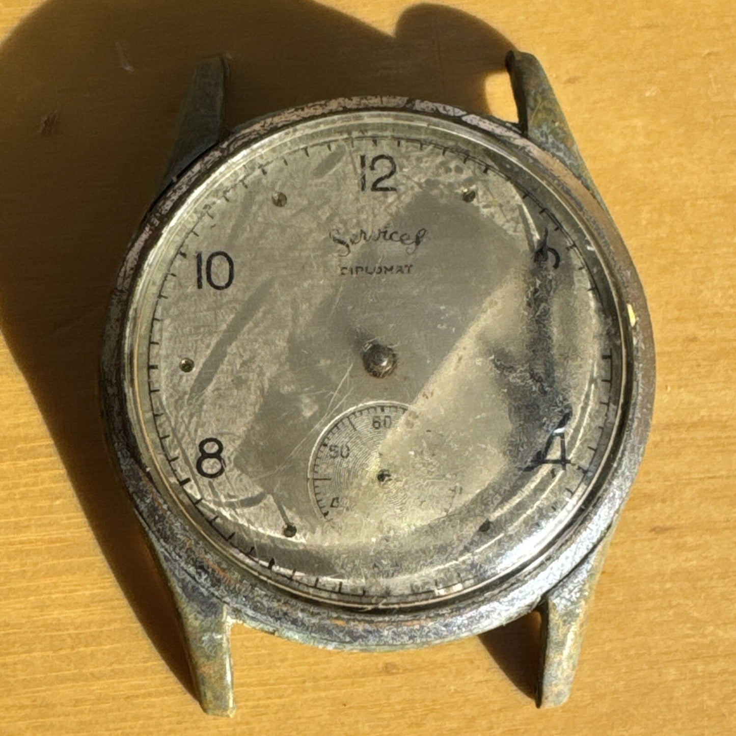 Services Diplomat 15 Jewel Men’s Watch For Restoration Ref N47