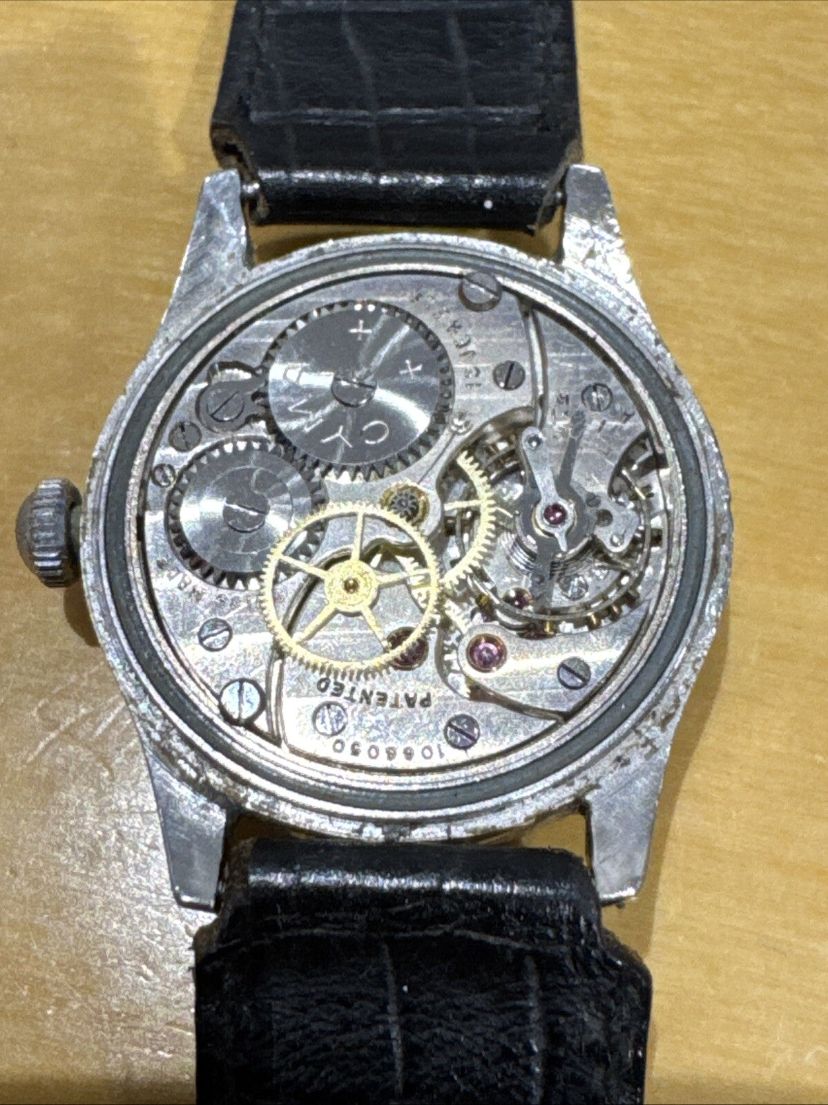 Cyma Tavannes Watersports All Steel Mens Watch For Service