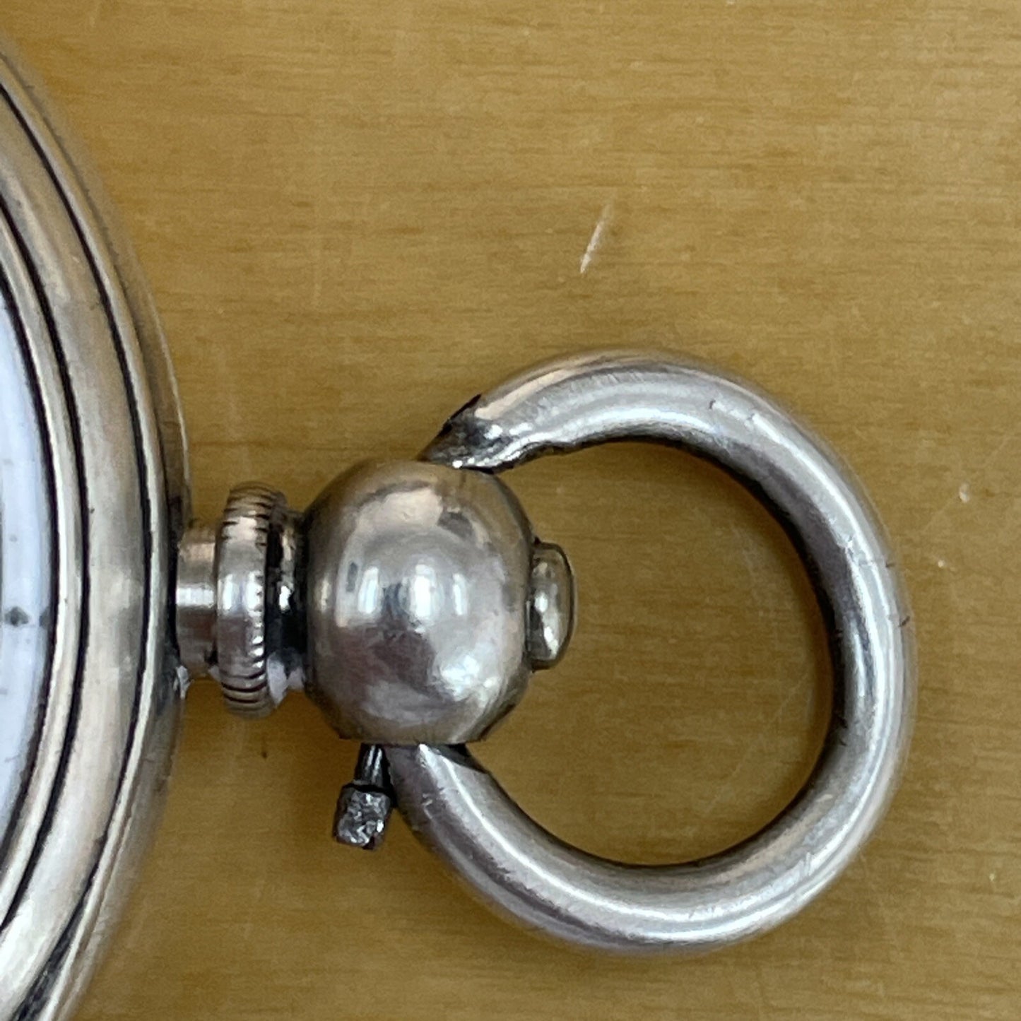 Ca 1877 JB Yabsley Pocket Watch Fine Silver Serviced August 24 Ref P