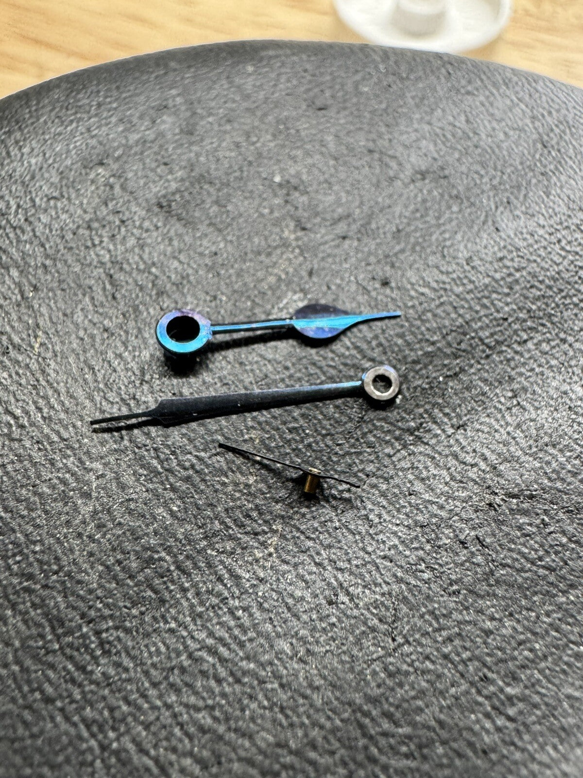 Cortebert 616 617 618 Blue Steel Hand Set. (15mm Minute Hand).