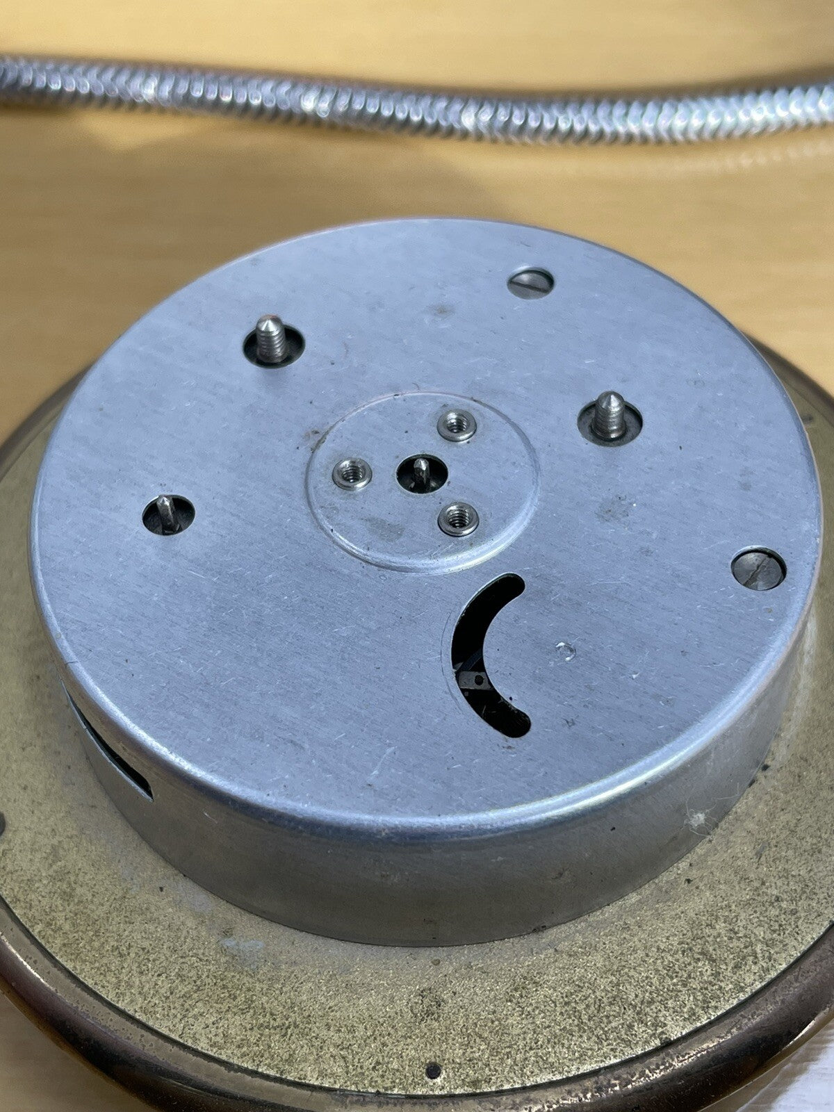 Ca 1960s Oris 8 Day Clock Cal 802 15J Good Balance