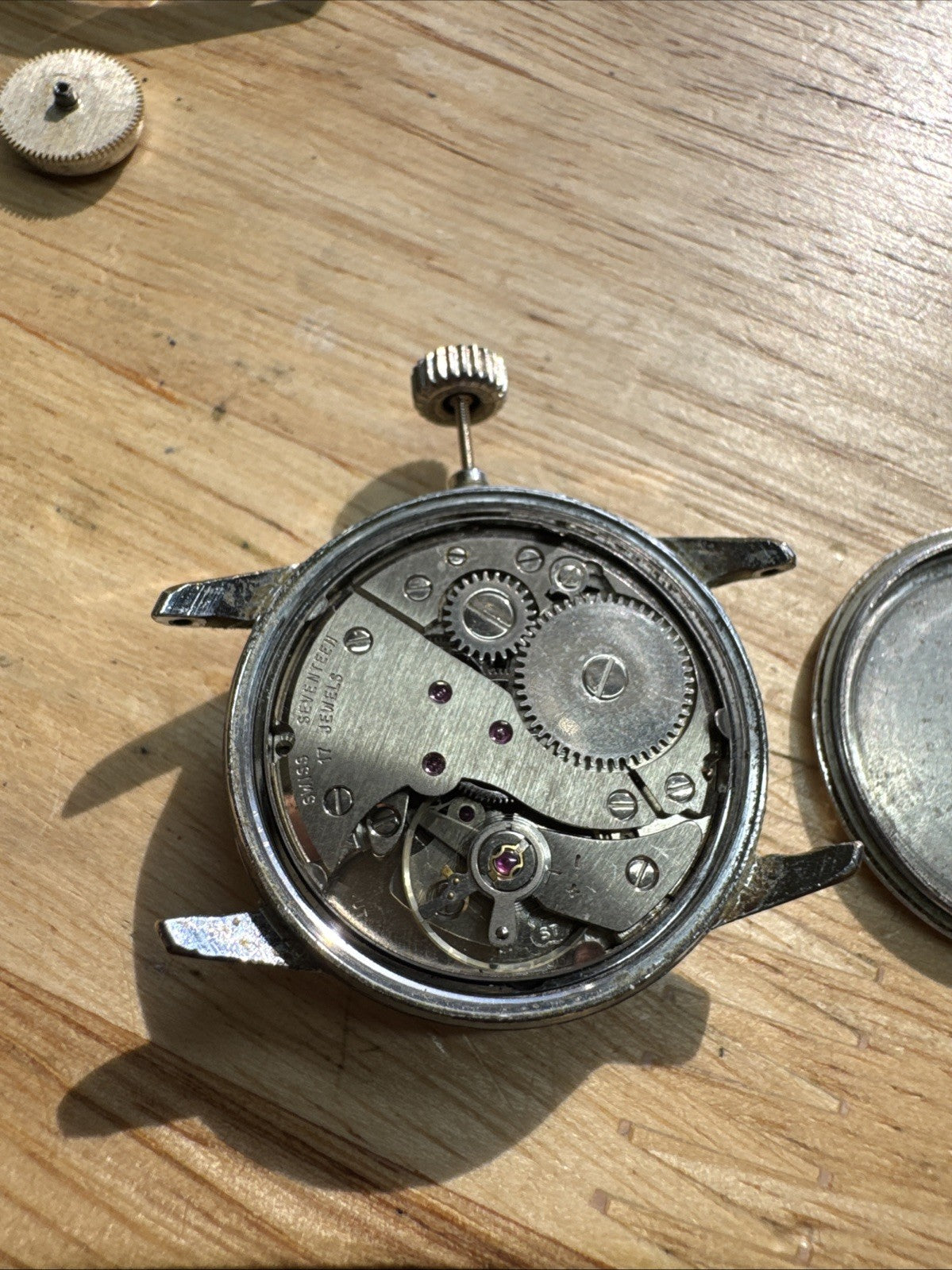 Gradus Mens Watch For Repair ST96 Movement Ticking LG0