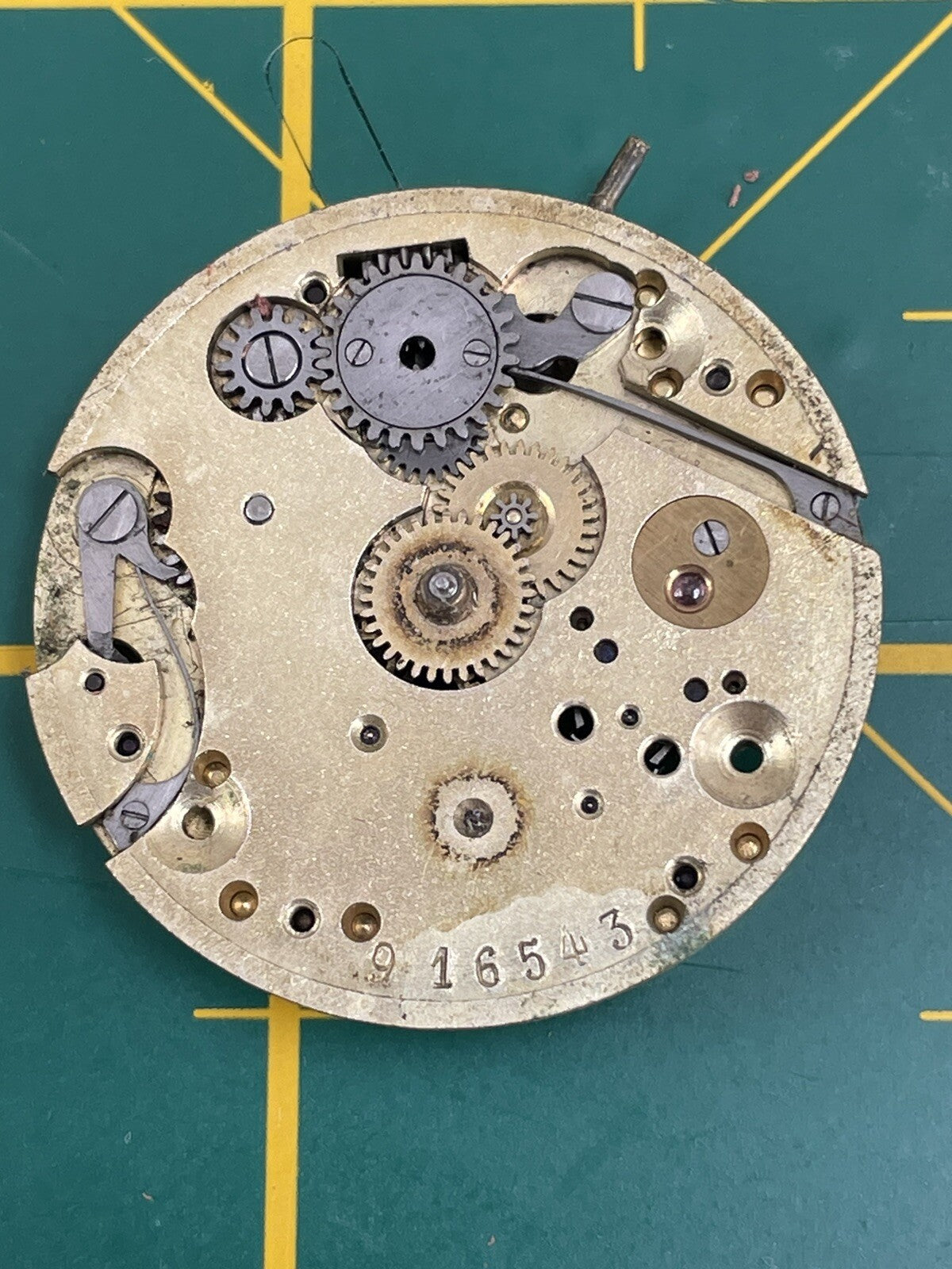 Vintage 1880s Longines 13 Ligne Watch Movement Good Balance 1888 / 1889 Ref LG10