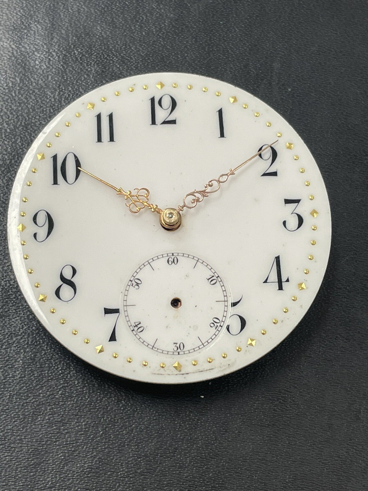 Omega Columbus Pin Set 16s Movement Good Balance Ref P