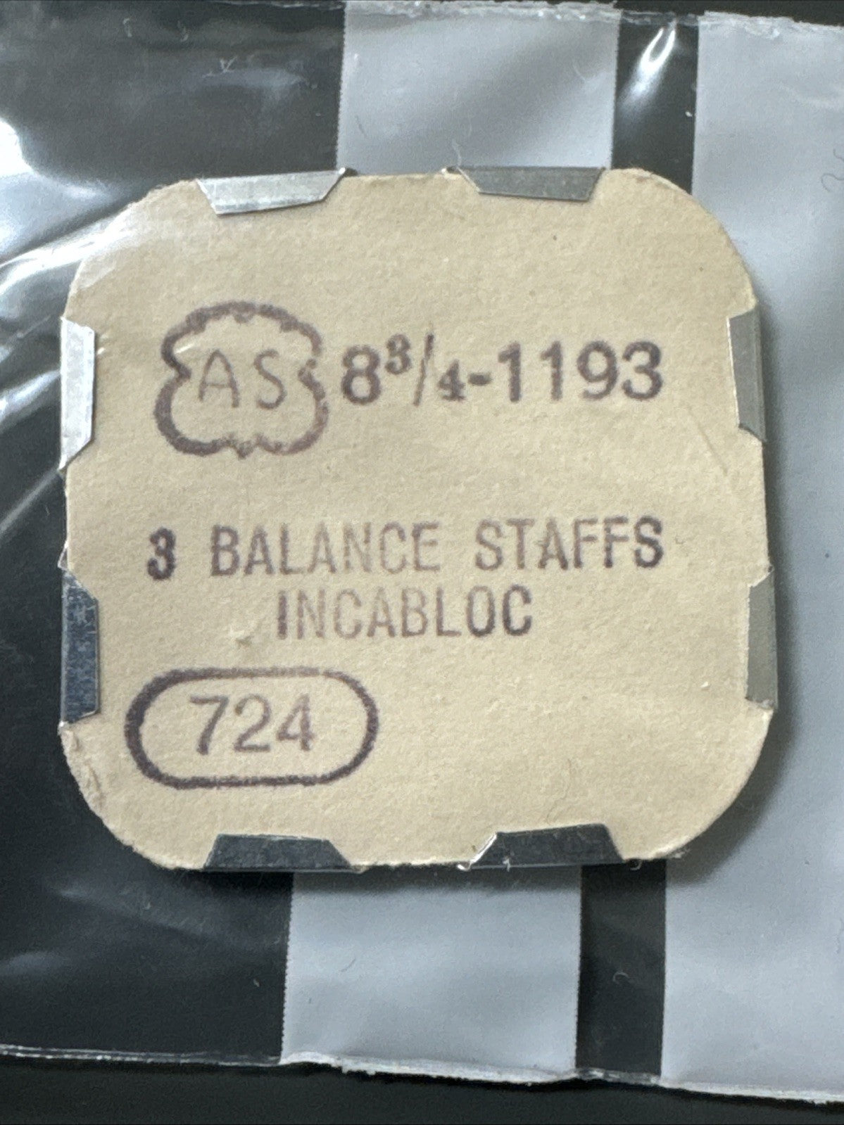 AS 1193 Balance Staff X1 Ref LG11-23