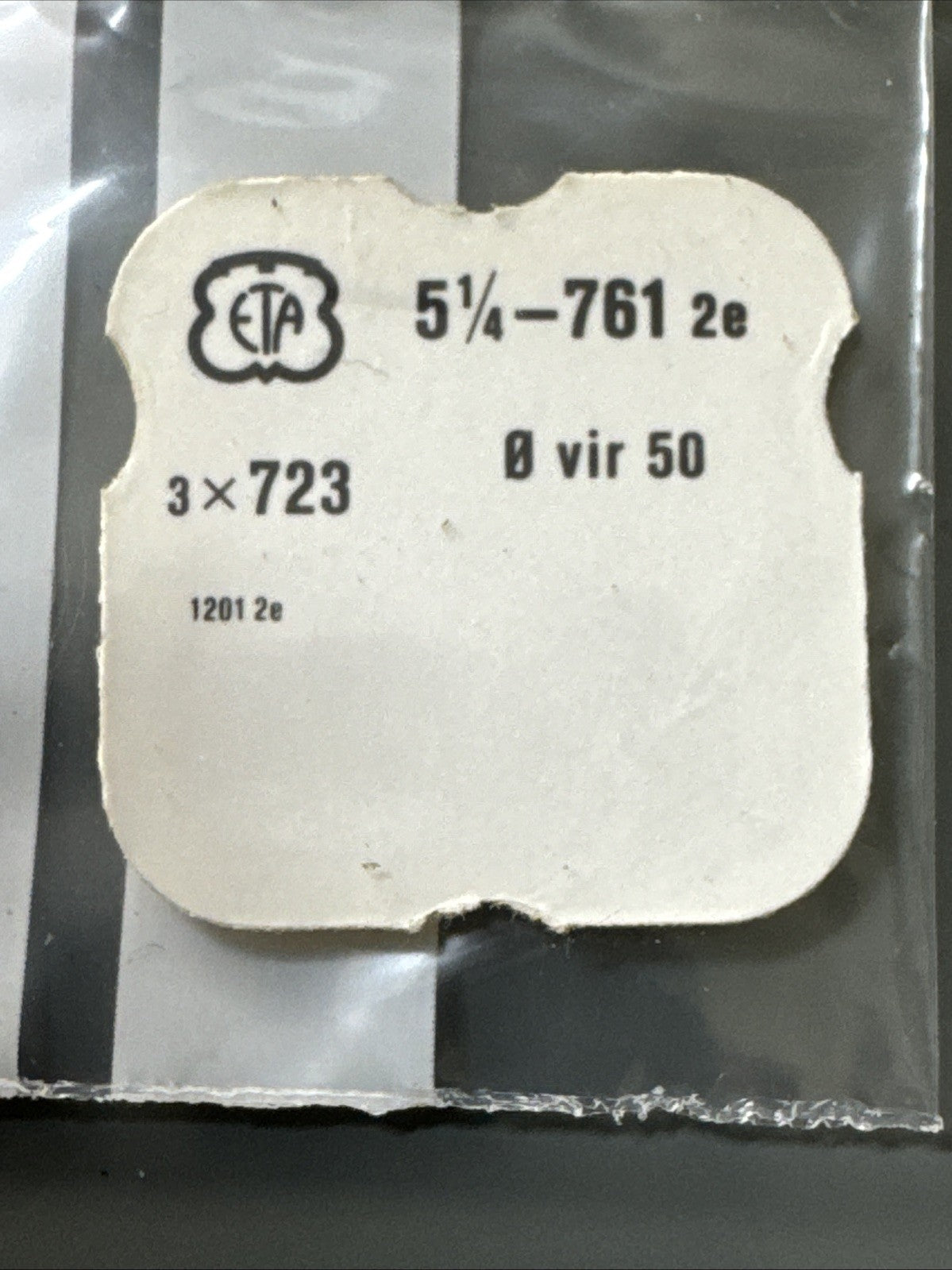 ETA 761 2nd Gen Balance Staff X1 Ref LG11-62