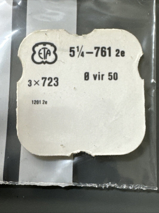 ETA 761 2nd Gen Balance Staff X1 Ref LG11-62